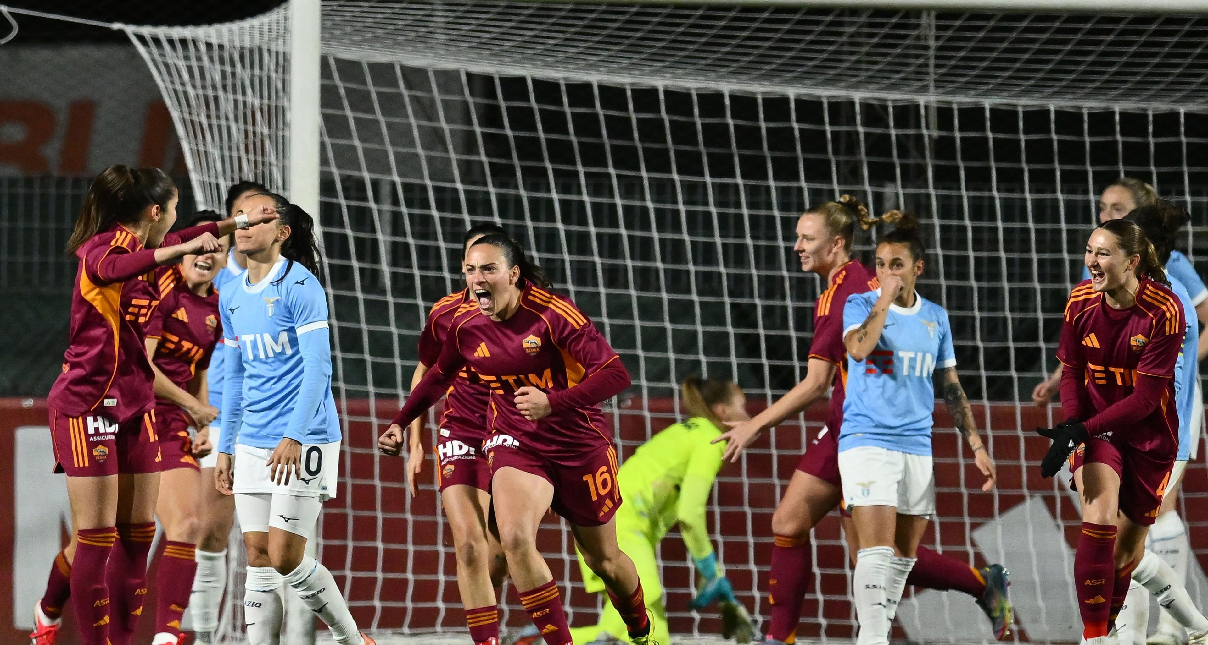 Coppa Italia Women, la Roma fa suo il derby e conquista la semifinale