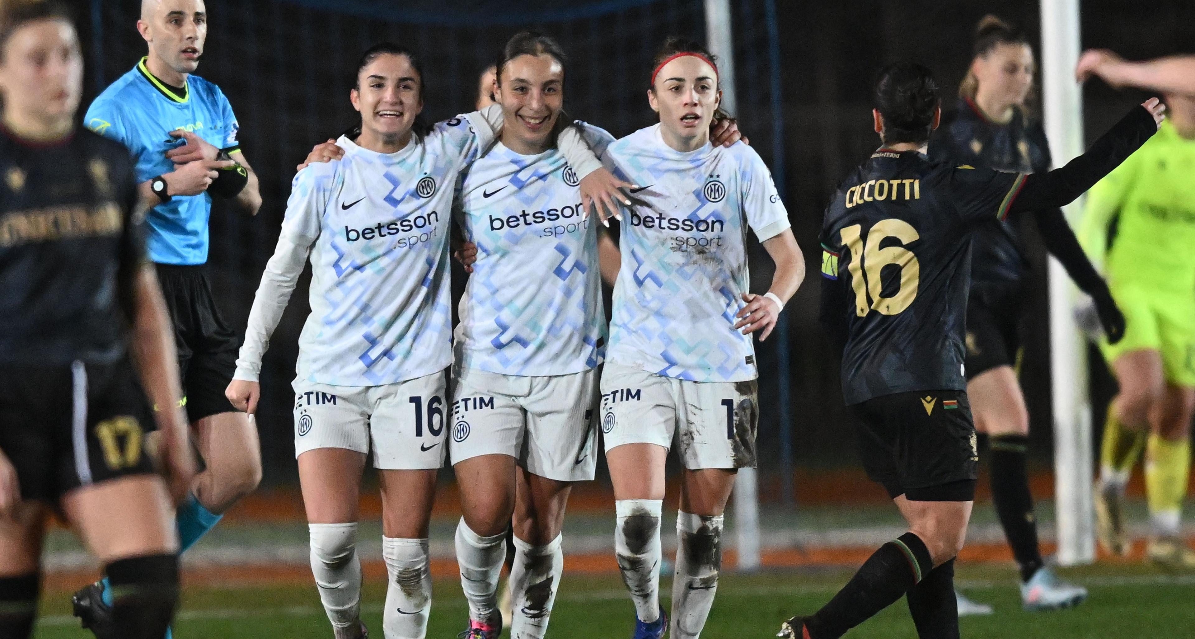 Coppa Italia Women, l'Inter batte 4-0 la Ternana e raggiunge la Roma in semifinale