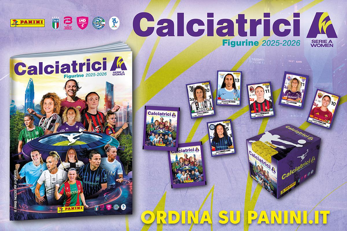Nasce ‘Calciatrici’, la seconda edizione dell’album Panini. Lunedì 9 la presentazione al Salone d’Onore del CONI