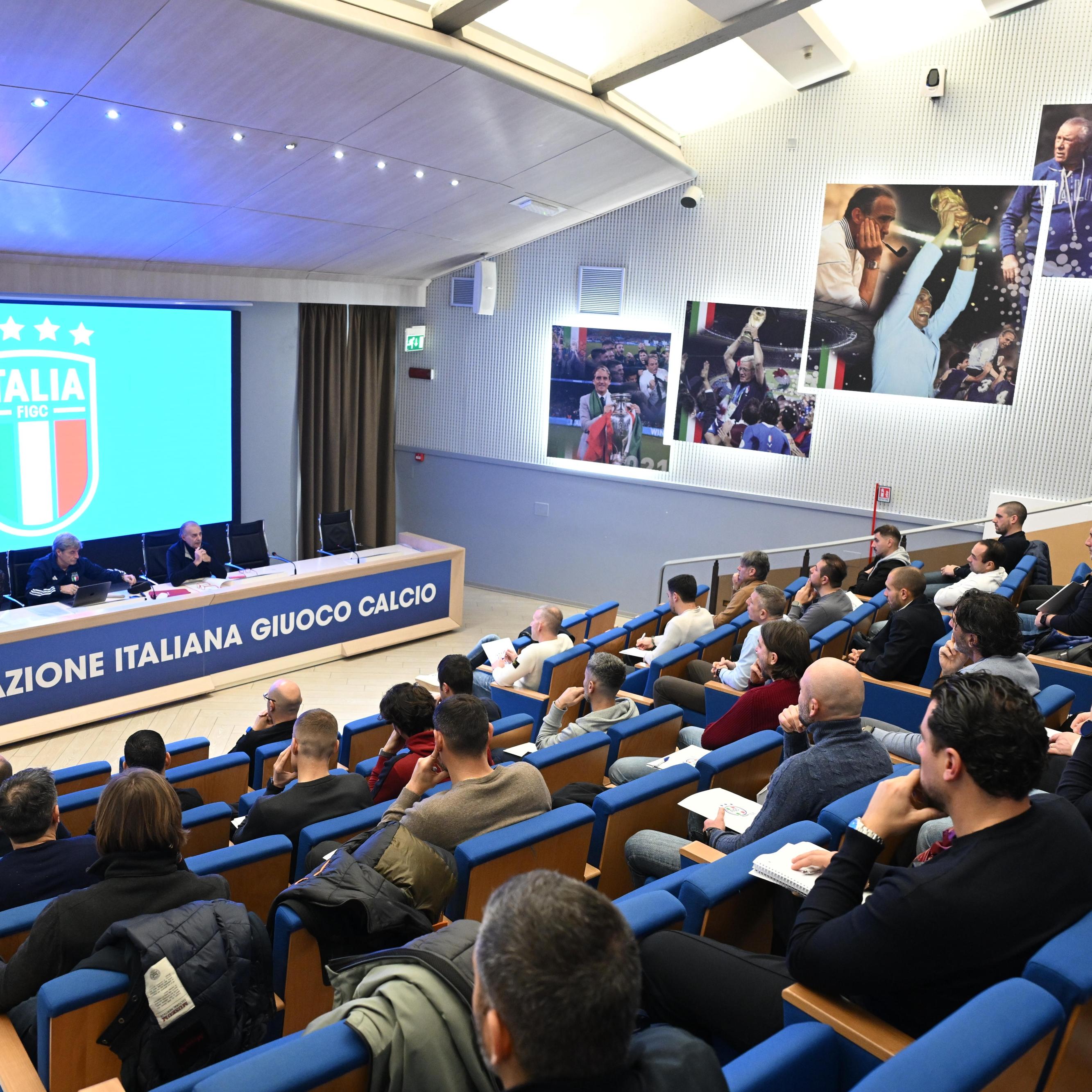 UEFA A e preparatore atletico: le immagini delle inaugurazioni dei due corsi a Coverciano