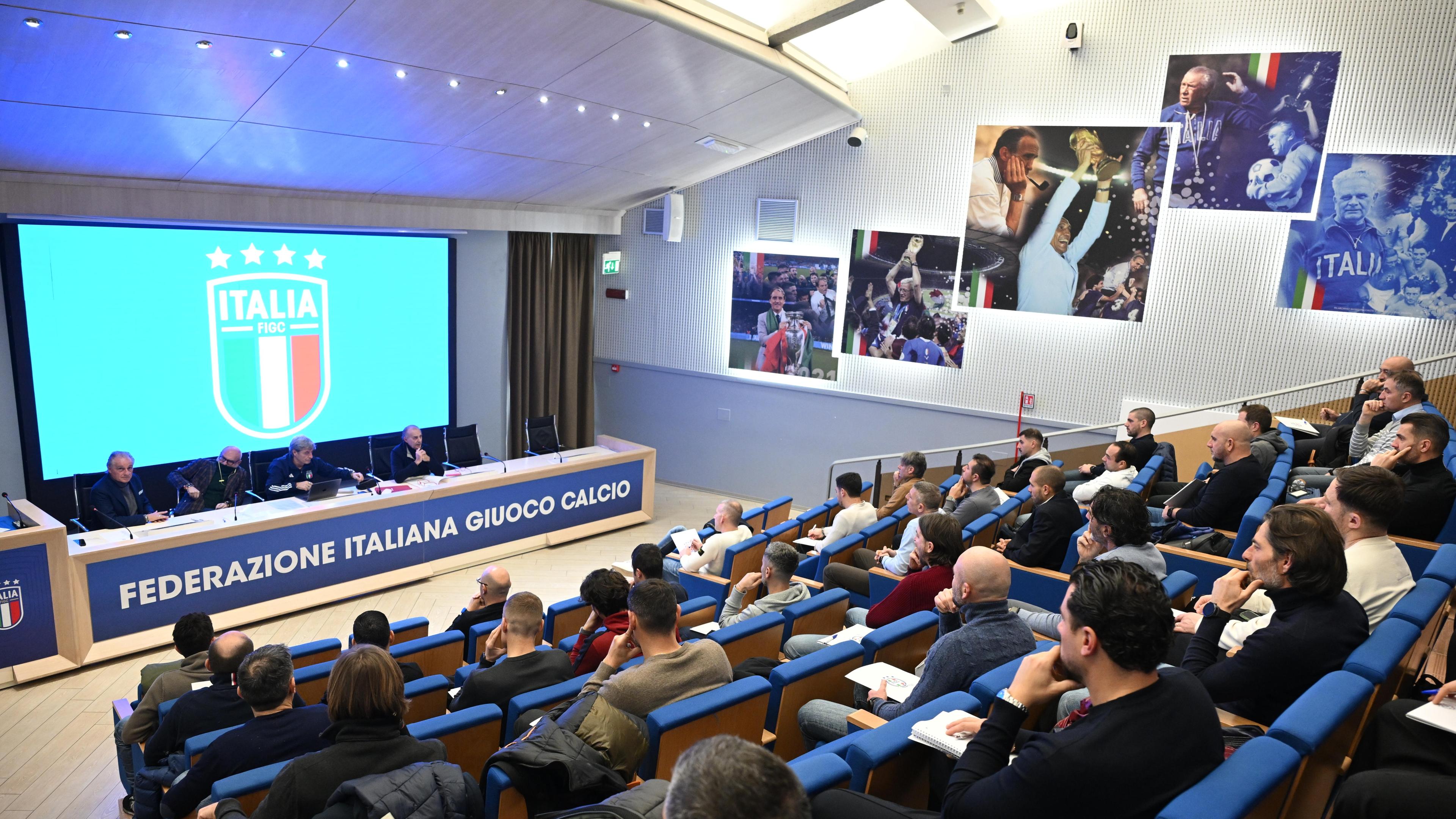 UEFA A e preparatore atletico: le immagini delle inaugurazioni dei due corsi a Coverciano
