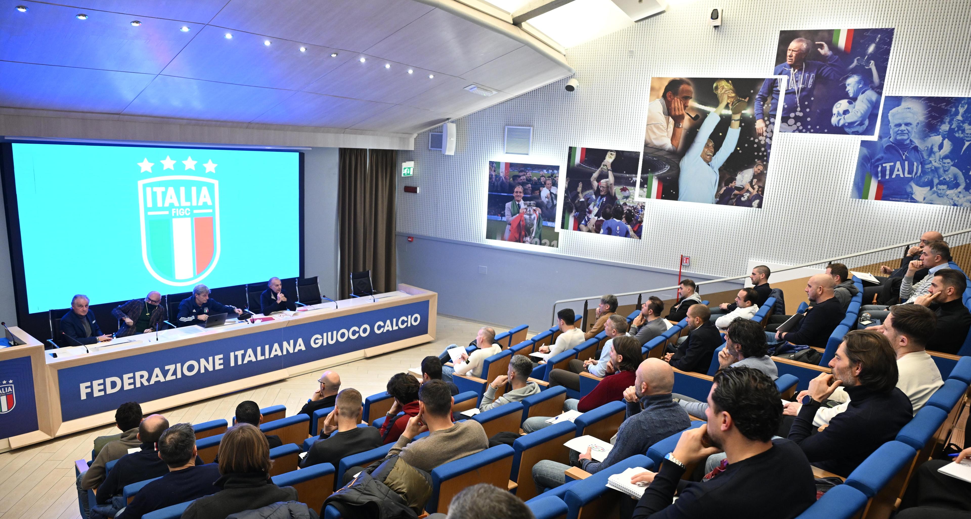 UEFA A e preparatore atletico: le immagini delle inaugurazioni dei due corsi a Coverciano