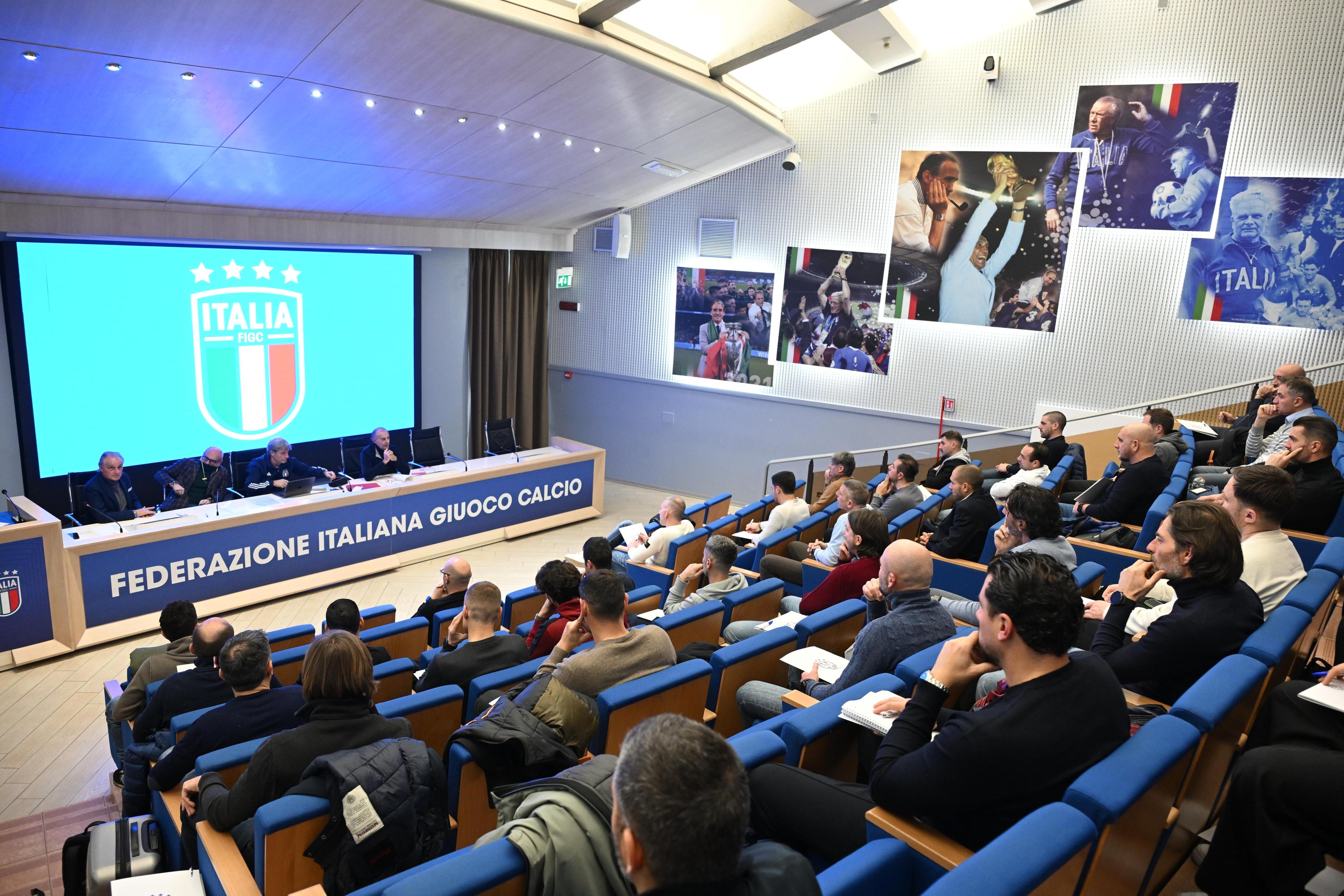 UEFA A e preparatore atletico: le immagini delle inaugurazioni dei due corsi a Coverciano