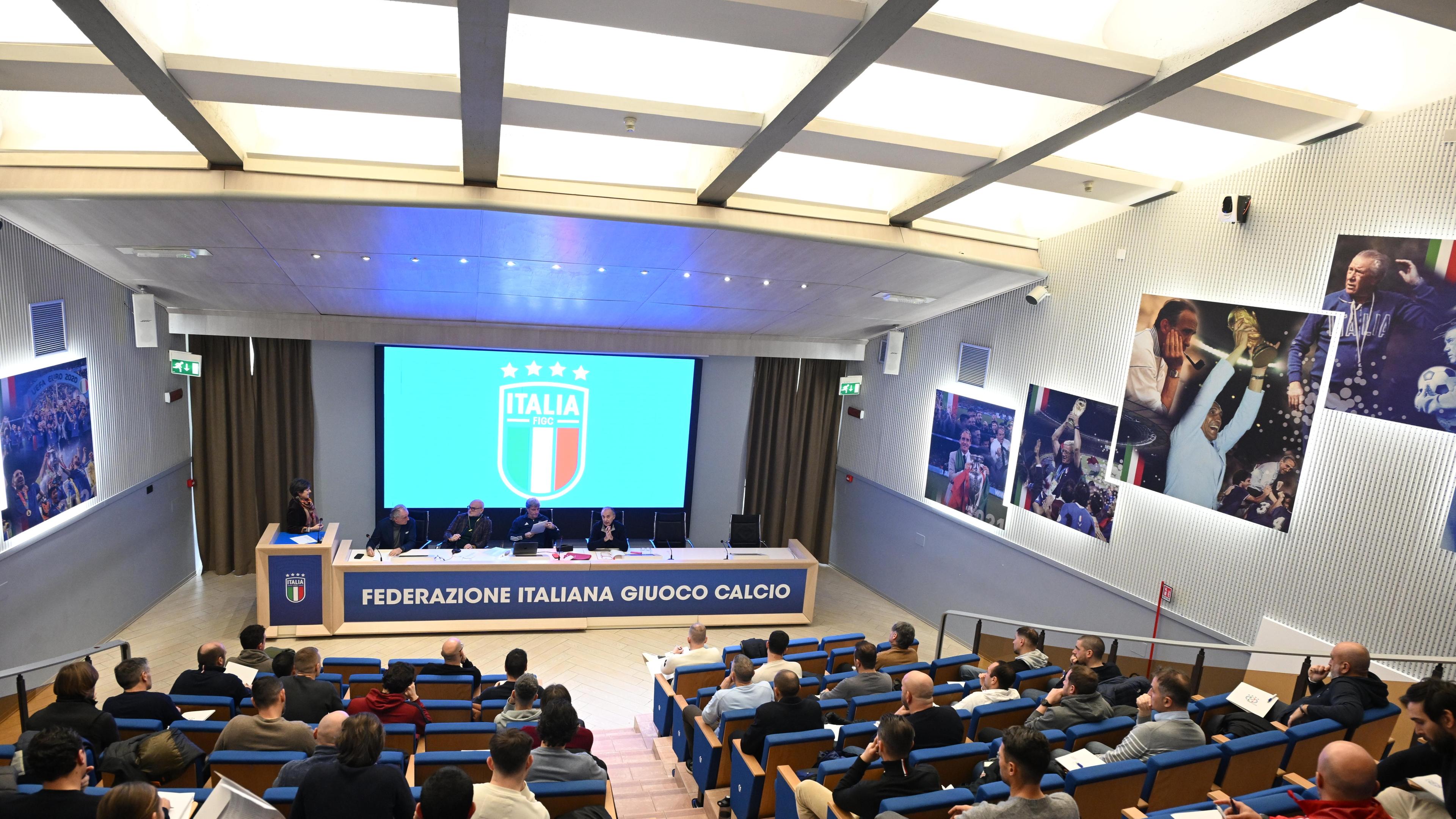 Inaugurati a Coverciano i nuovi corsi per allenatore UEFA A, per osservatore e per preparatore atletico