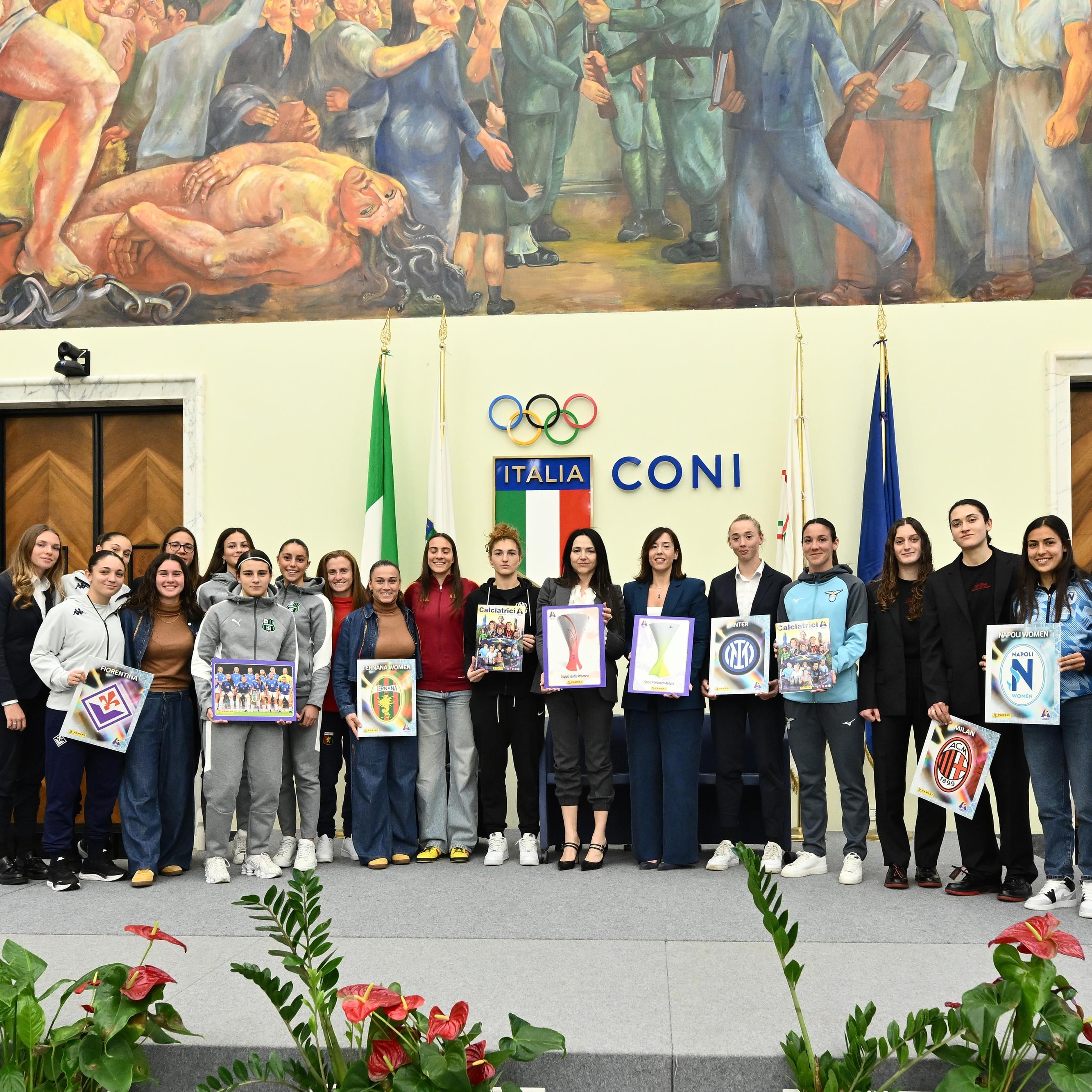 Il nuovo album è realtà! La presentazione della seconda collezione 'Calciatrici' Panini