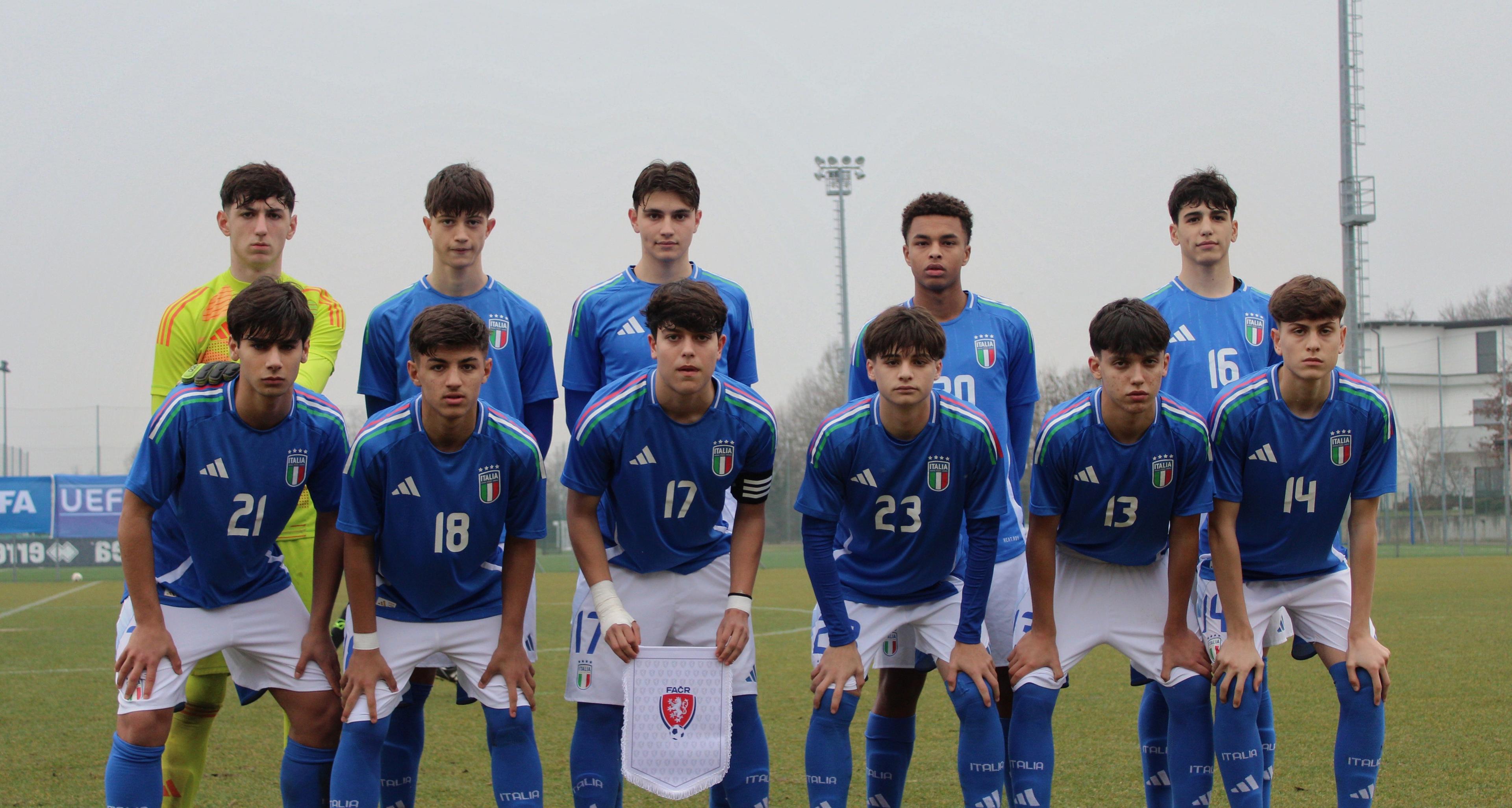 Italia di carattere: 3-2 in rimonta sulla Cechia. Battisti: “Ho visto il giusto spirito”