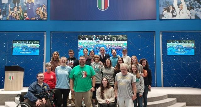 Dagli USA a Coverciano: la visita di una delegazione paralimpica americana, accompagnata da Insuperabili e ospite della DCP
