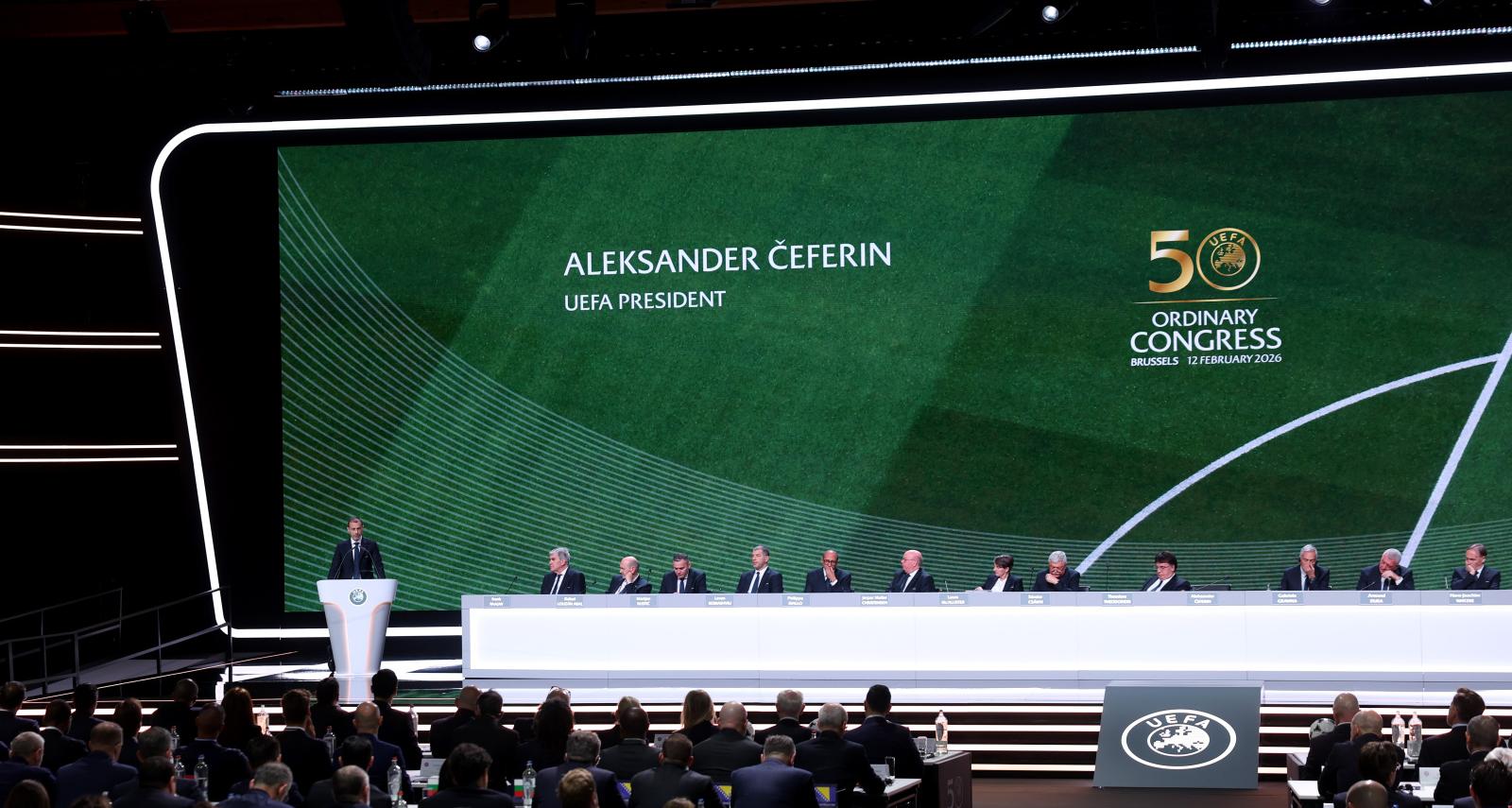 A Bruxelles il 50° Congresso ordinario UEFA: approvato il bilancio 2024/25