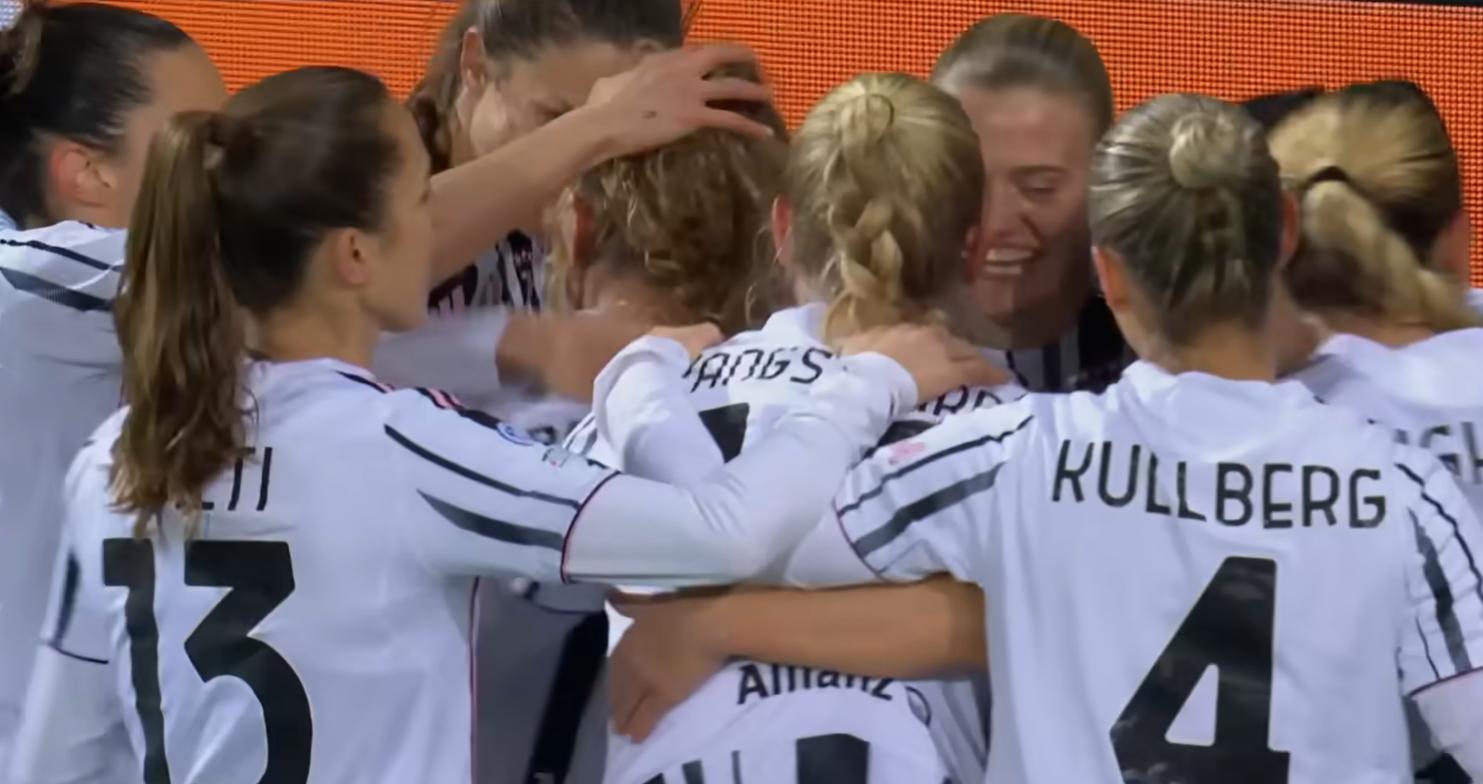 La Juventus sfiora l’impresa con il Wolfsburg: in Germania finisce 2-2, la qualificazione ai quarti passerà dalla gara dello Stadium