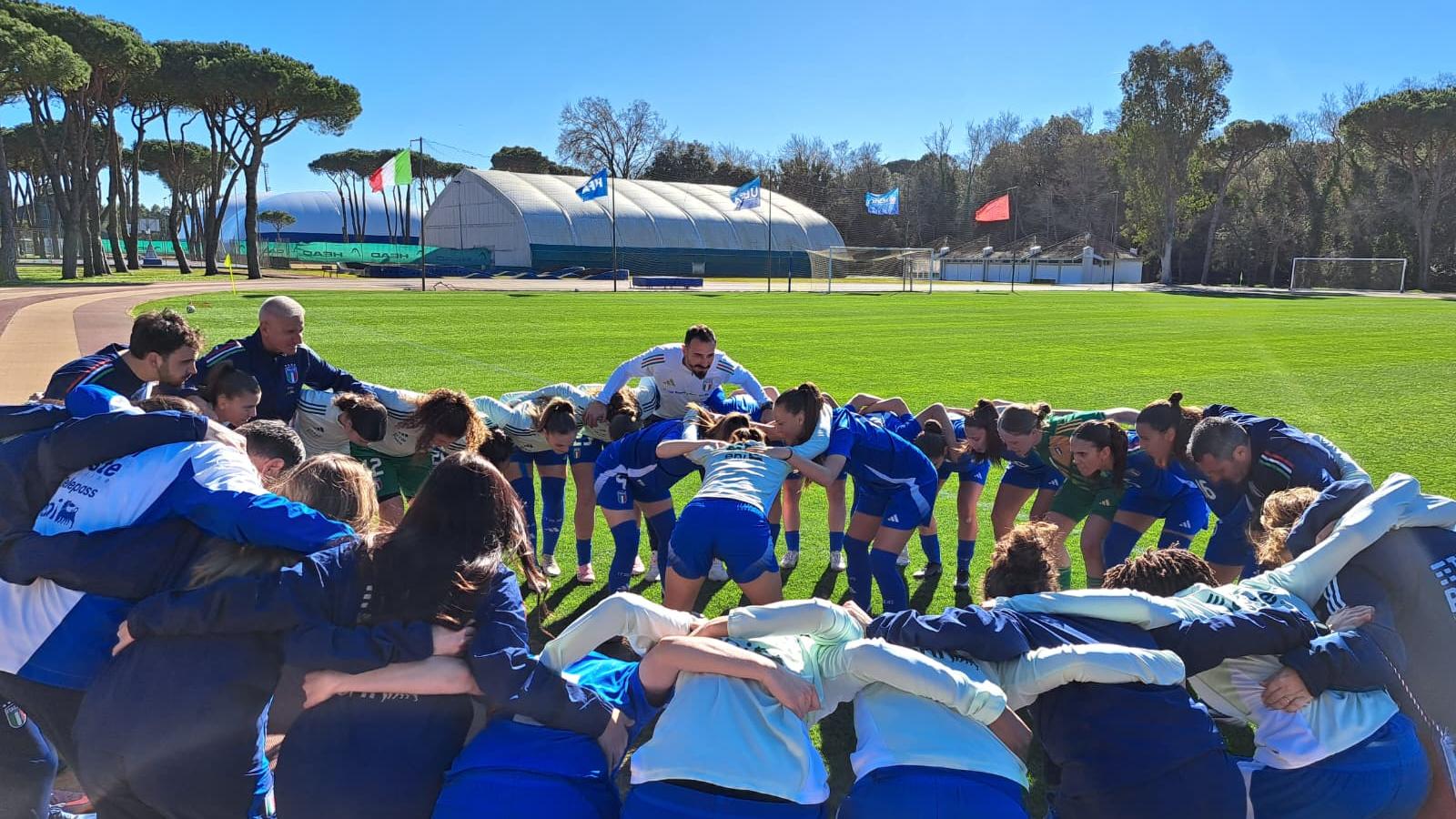 Martone risponde a Nein, a Tirrenia il primo test tra Italia e Svizzera finisce 1-1. Leandri: “Prestazione positiva”