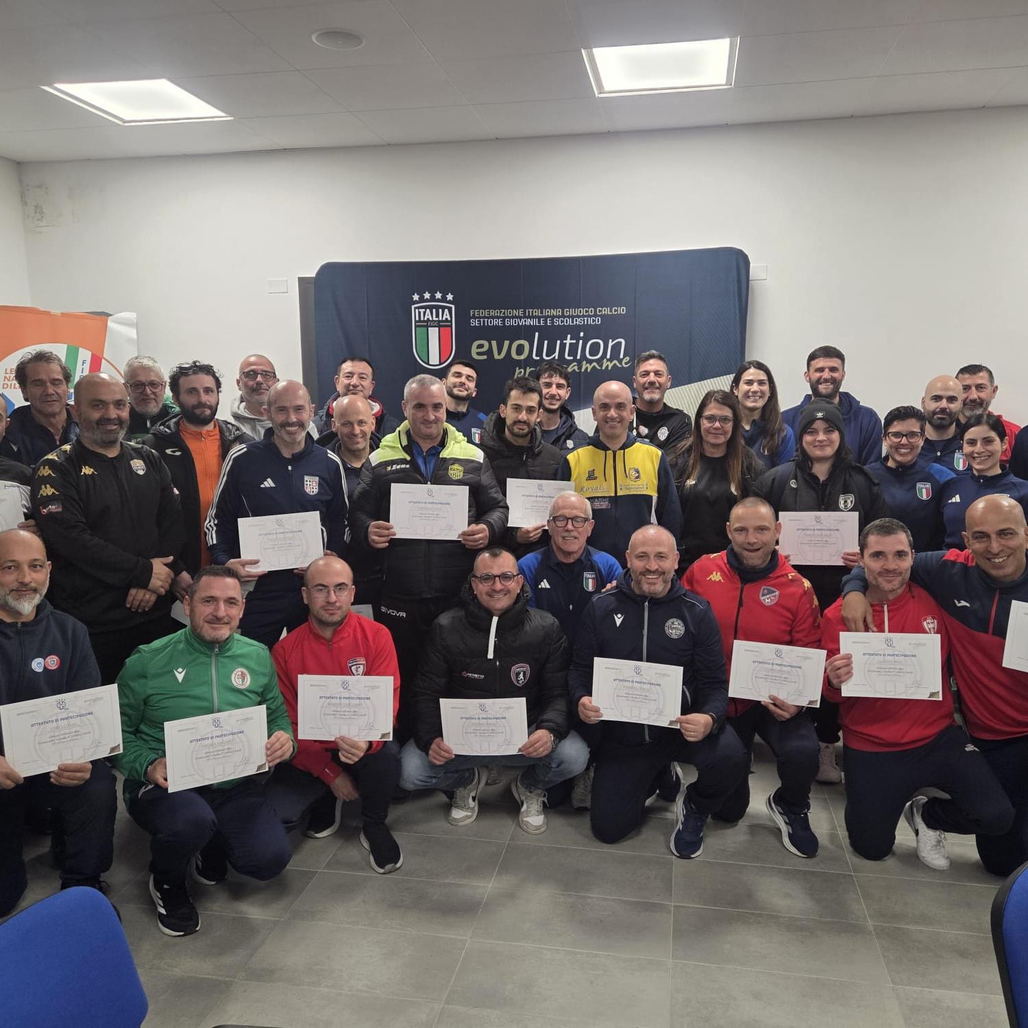 Corso Grassroots E, lunedì la conclusione