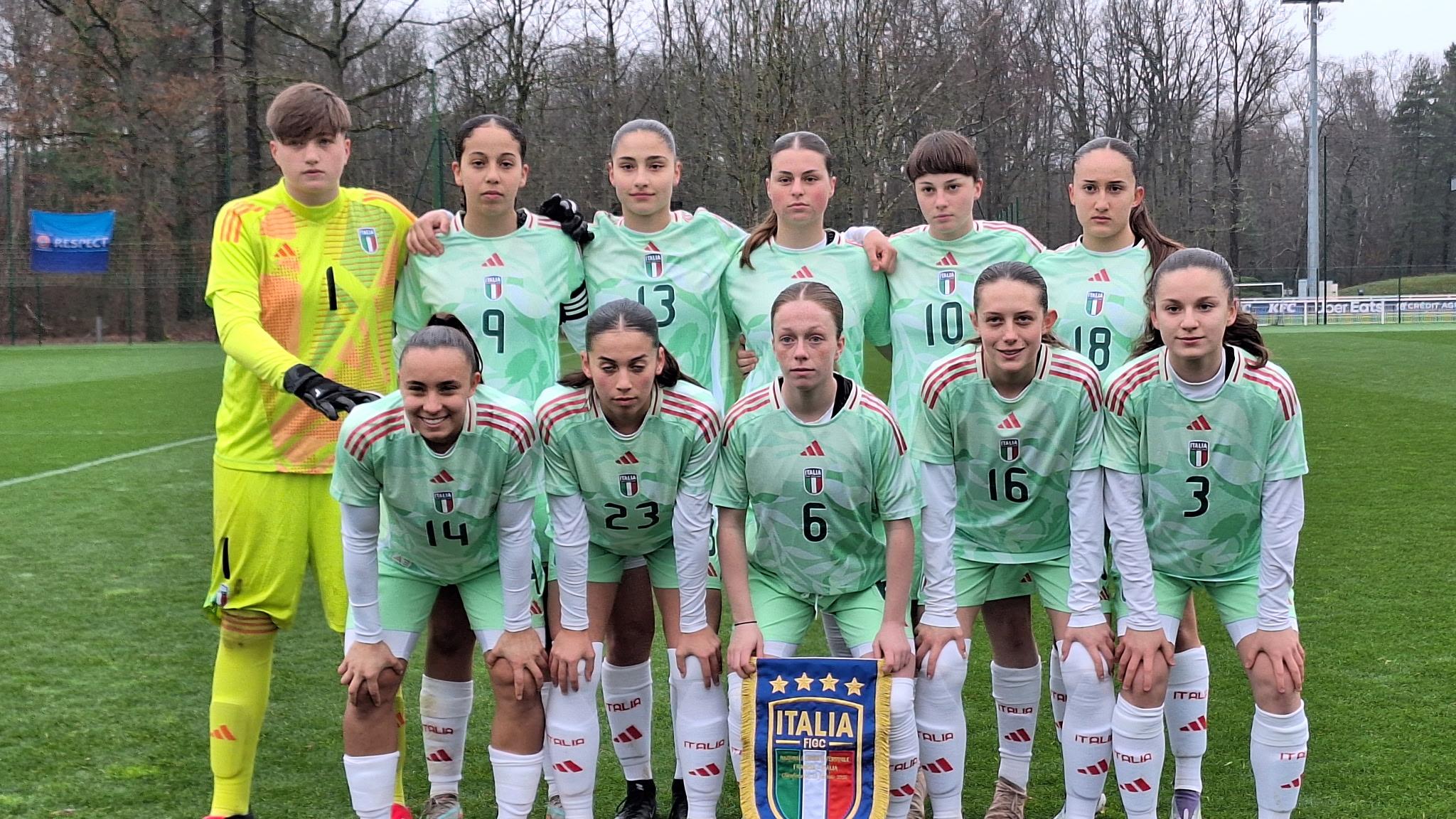 Si apre con un successo di prestigio il 2026 delle Azzurrine, Francia battuta con i gol di Mosciatti e Iiriti