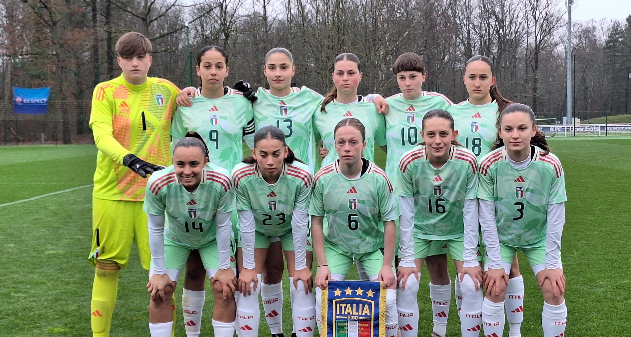 Si apre con un successo di prestigio il 2026 delle Azzurrine, Francia battuta con i gol di Mosciatti e Iiriti