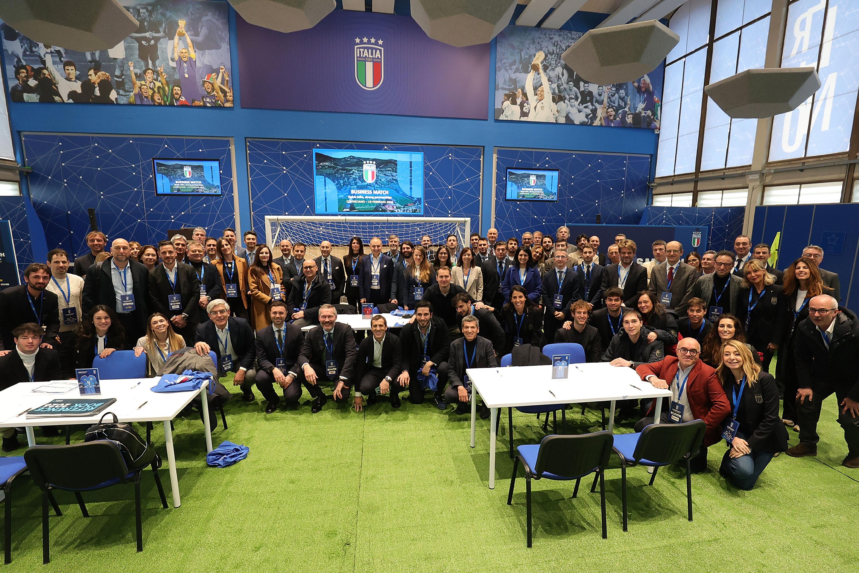 A Coverciano il primo Business Match, evento B2B dedicato ai partner della FIGC