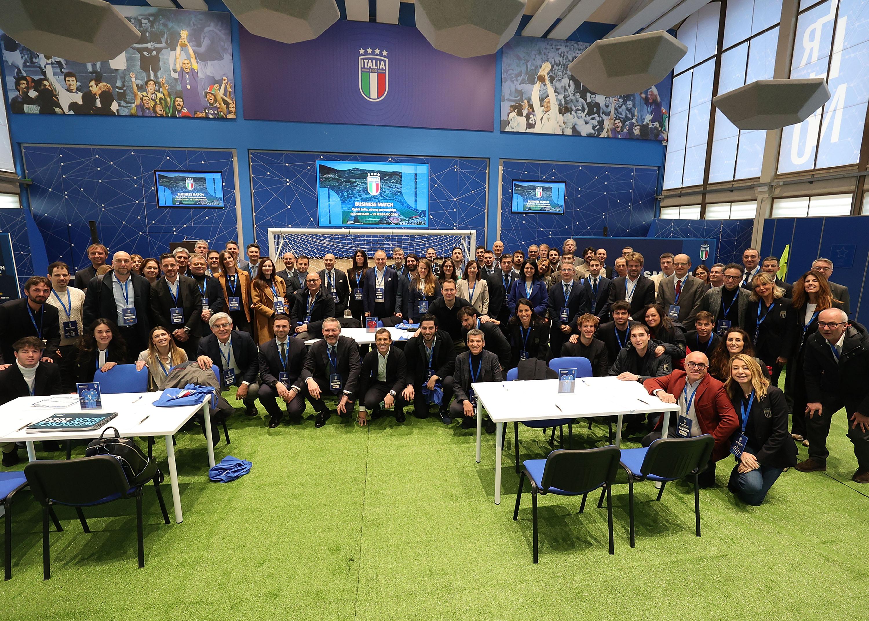 A Coverciano il primo Business Match, evento B2B dedicato ai partner della FIGC