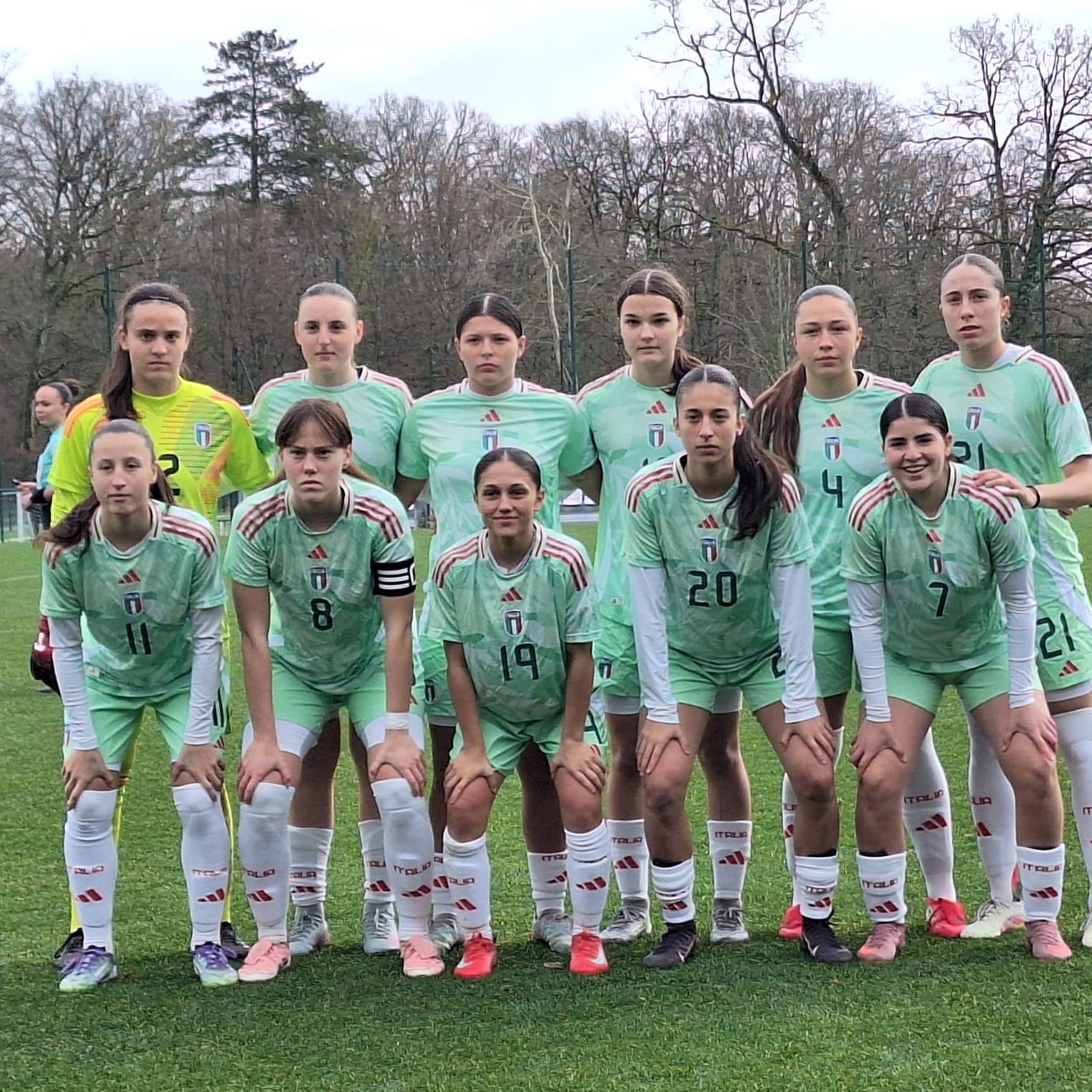 Azzurrine battute 6-2 dalla Francia nel secondo test a Clairefontaine: non bastano Faggioli e Gavazza