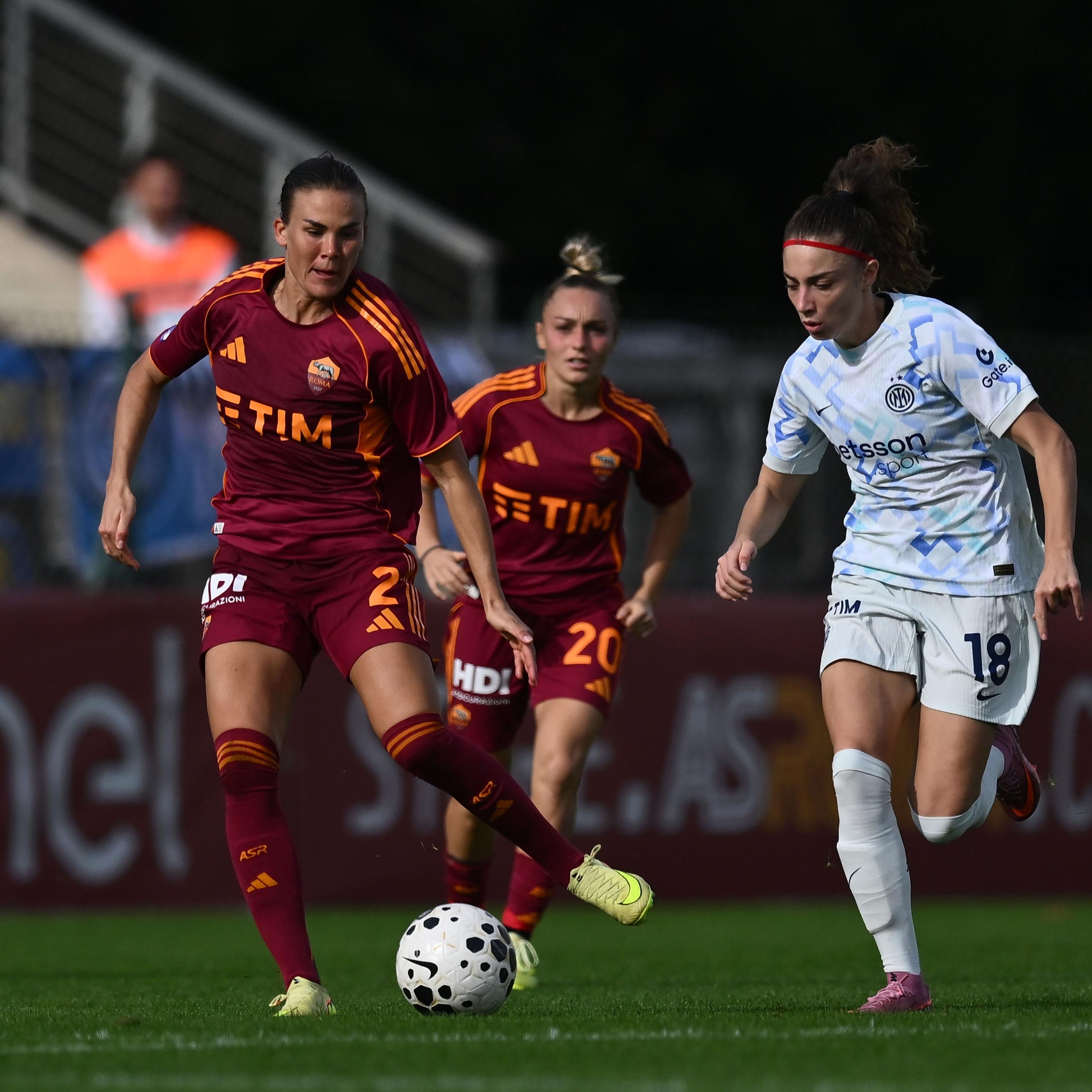 Inter-Roma da non perdere: all’Arena Civica c’è in palio mezzo scudetto. La Juventus riparte dalla Ternana Women