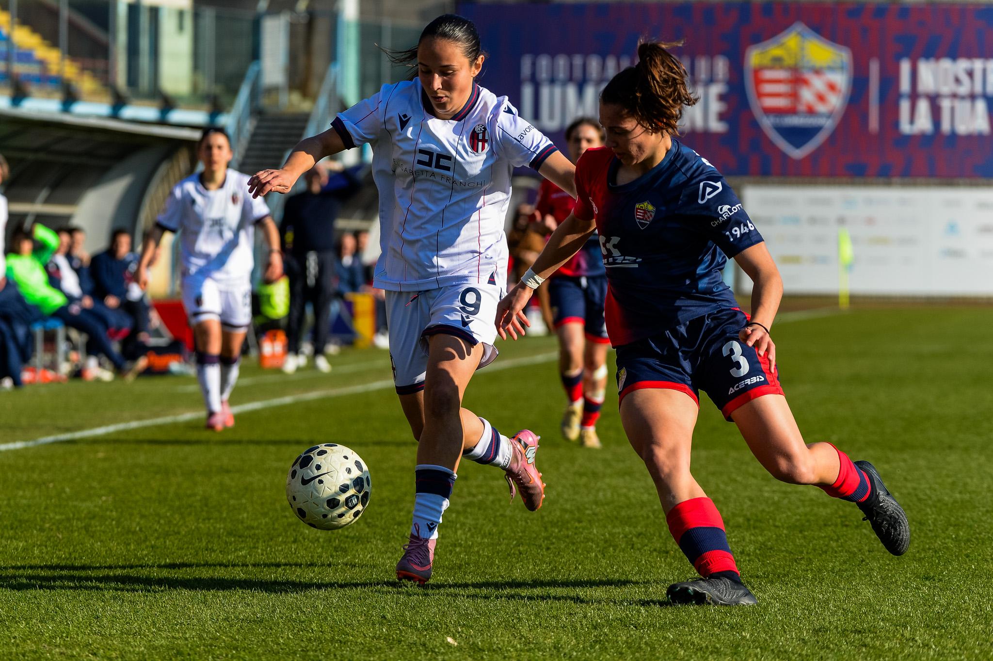 Lumezzane e Cesena staccano il Bologna, pari tra San Marino Academy e Res Donna Roma. Domenica Como a Cuneo