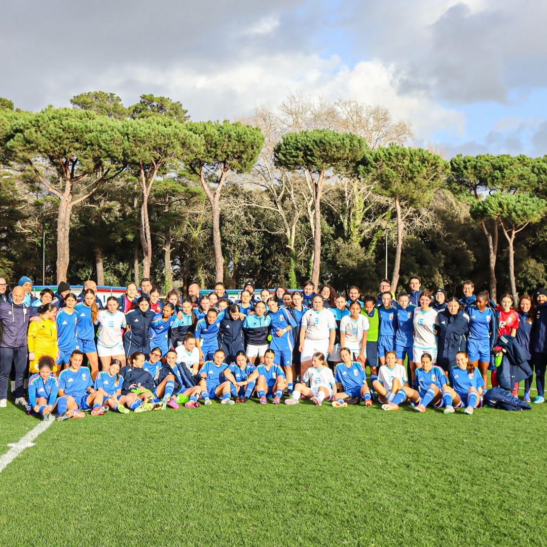 ‘Calcio+’ U15 Femminile: a Tirrenia cinque giorni di allenamenti e valori condivisi