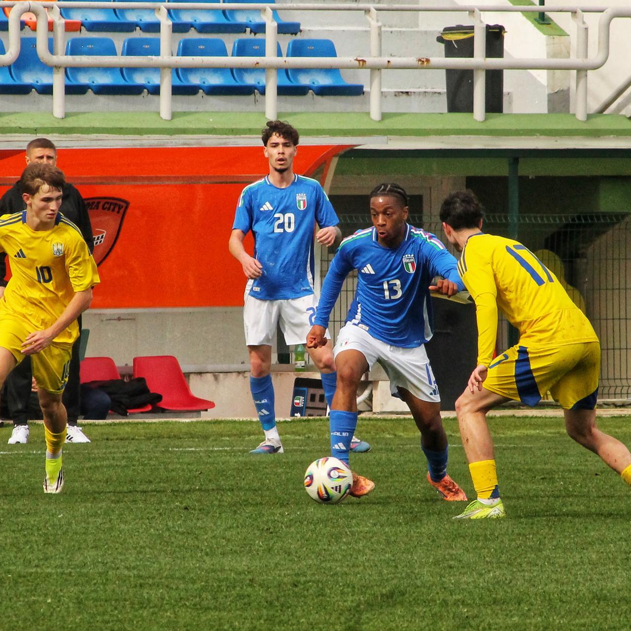 Azzurrini beaten 1-0 by Ukraine in Riano