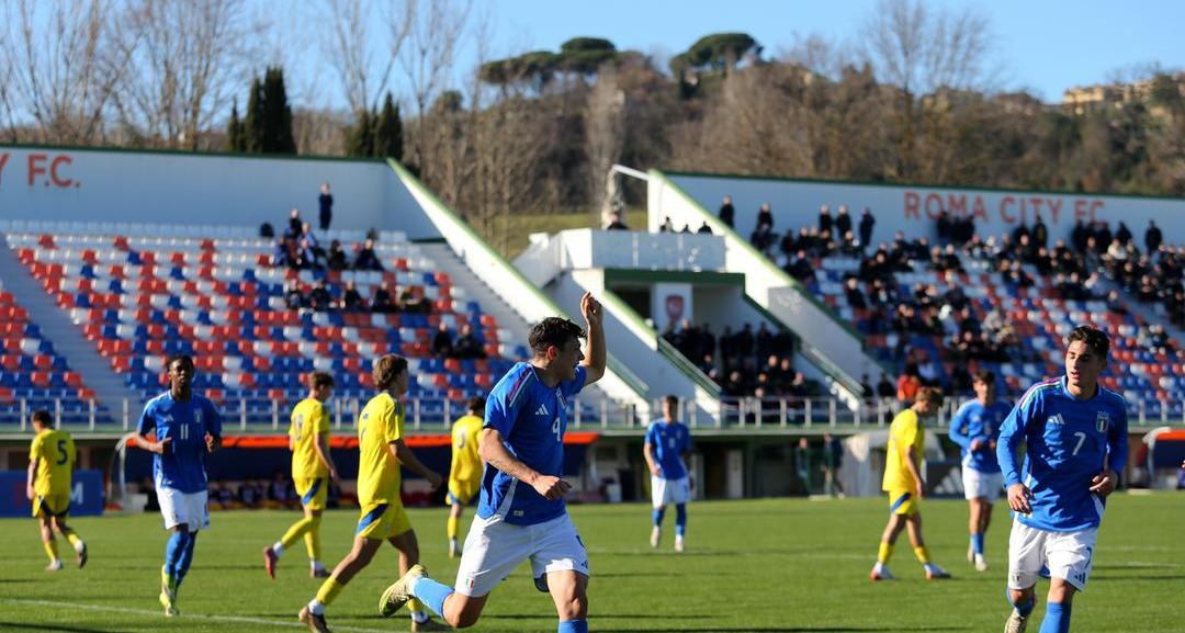 U18s score late equaliser in first friendly against Ukraine