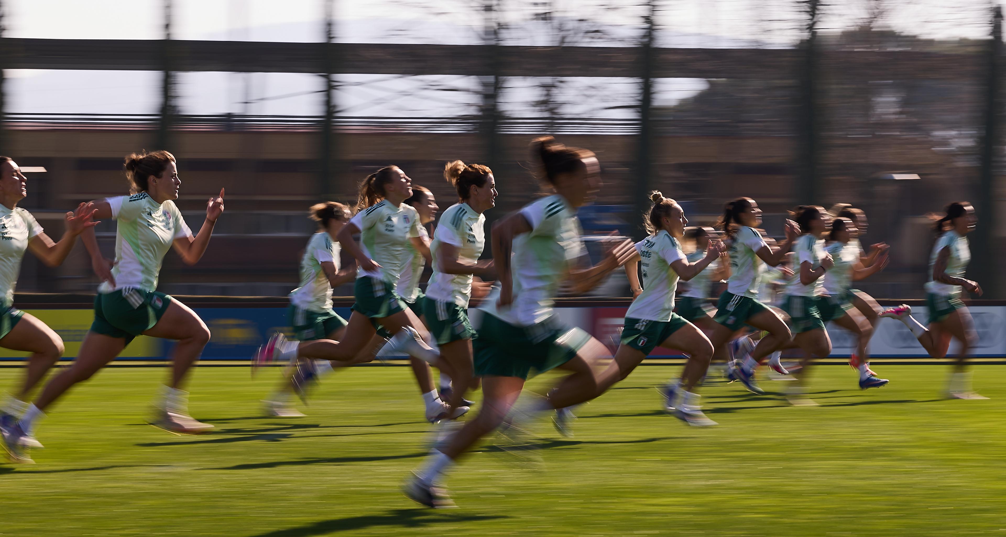 Le Azzurre corrono verso le prime due gare delle qualificazioni mondiali