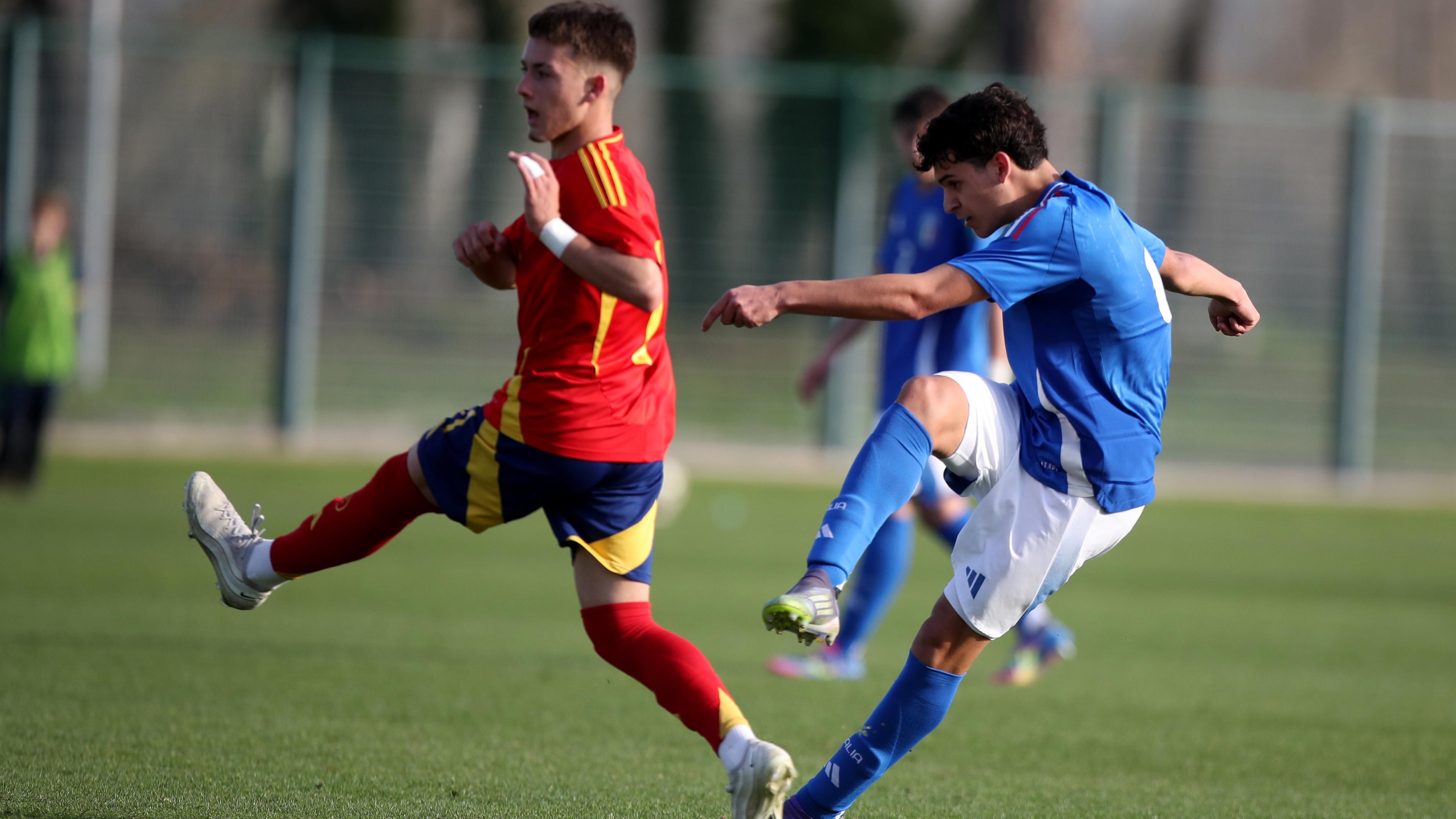 Gli Azzurrini brillano a Riano: 2-0 alla Spagna
