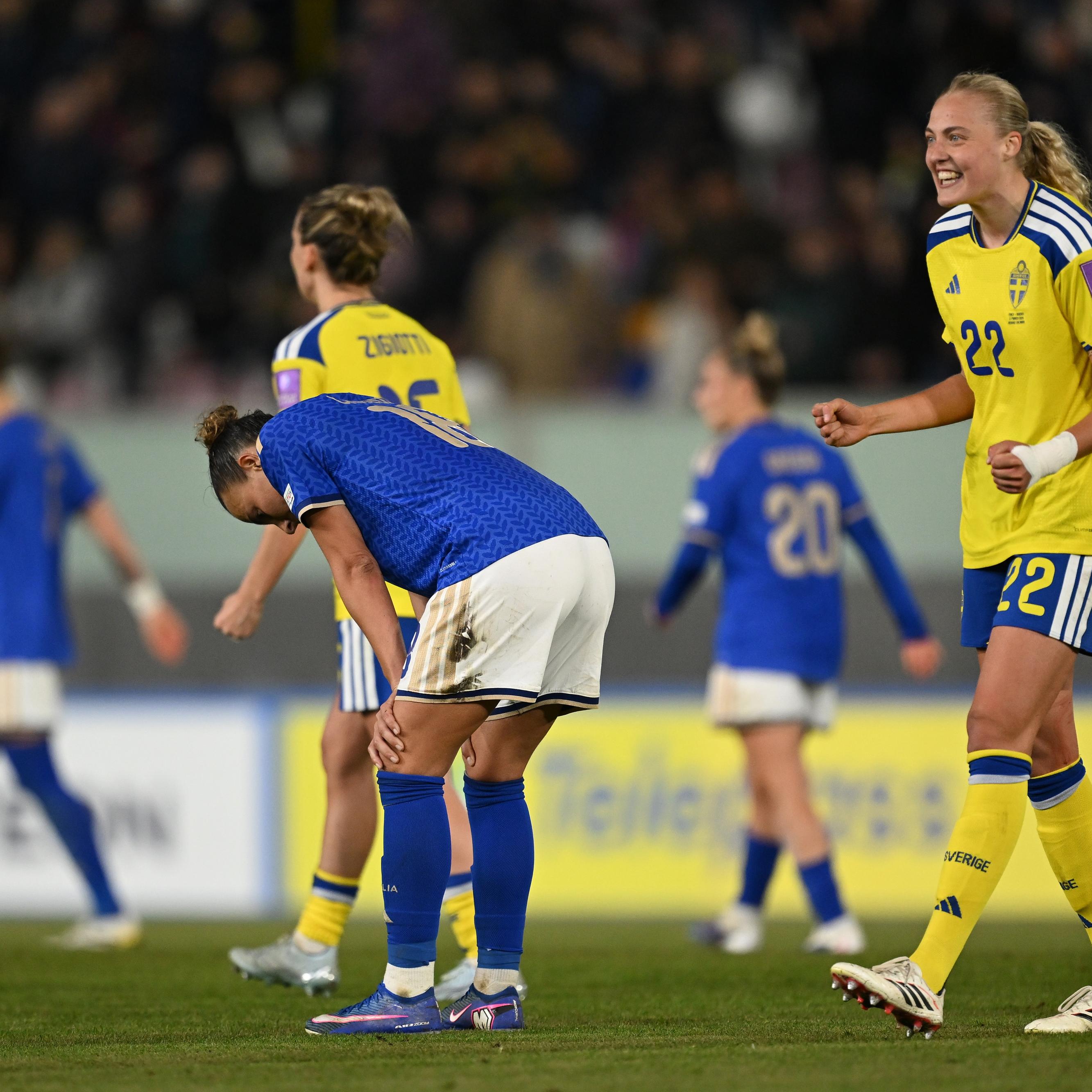 L’Italia gioca, la Svezia segna. Al ‘Granillo’ le Azzurre perdono 1-0 la prima gara delle qualificazioni mondiali