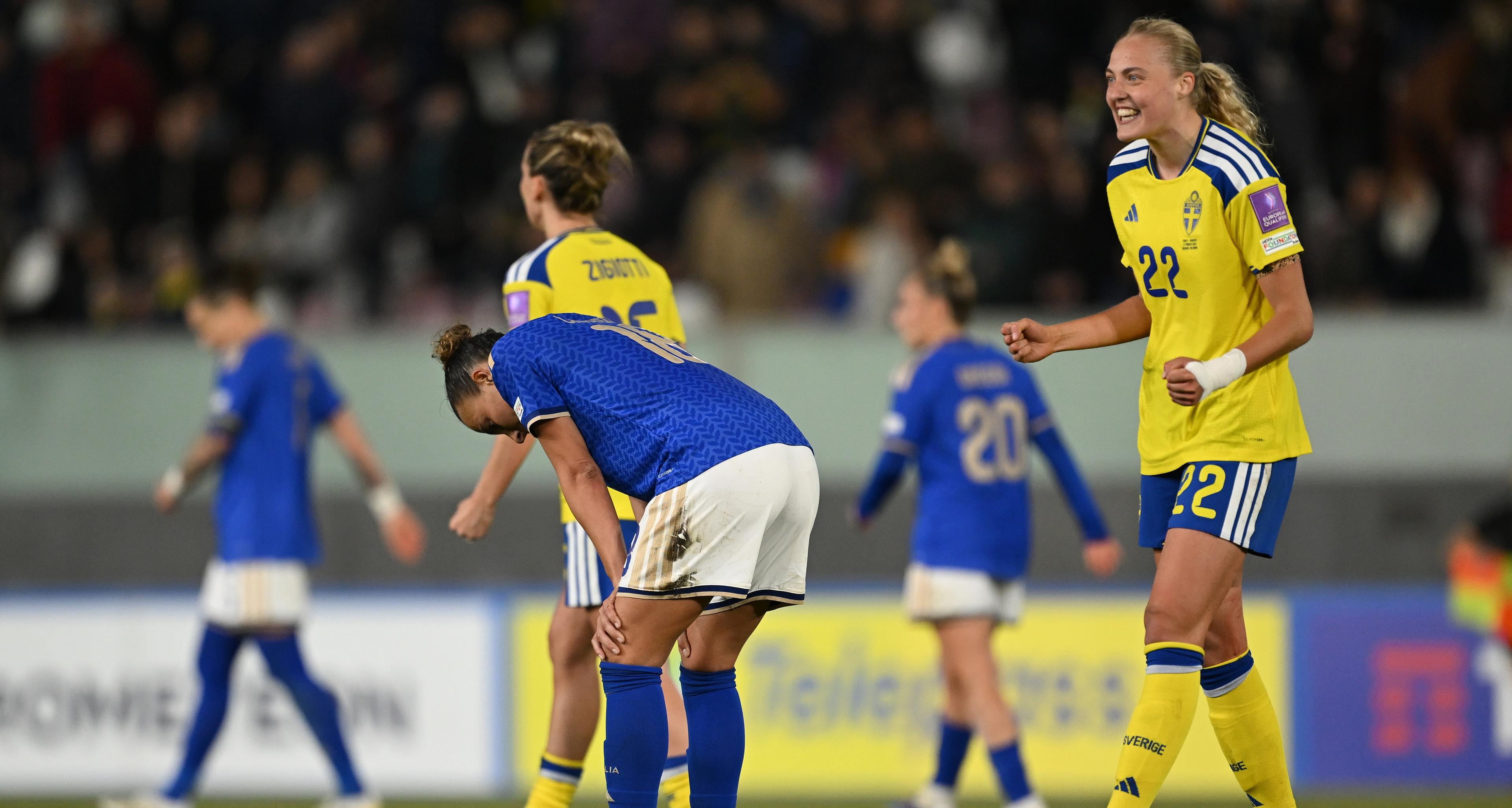 L’Italia gioca, la Svezia segna. Al ‘Granillo’ le Azzurre perdono 1-0 la prima gara delle qualificazioni mondiali