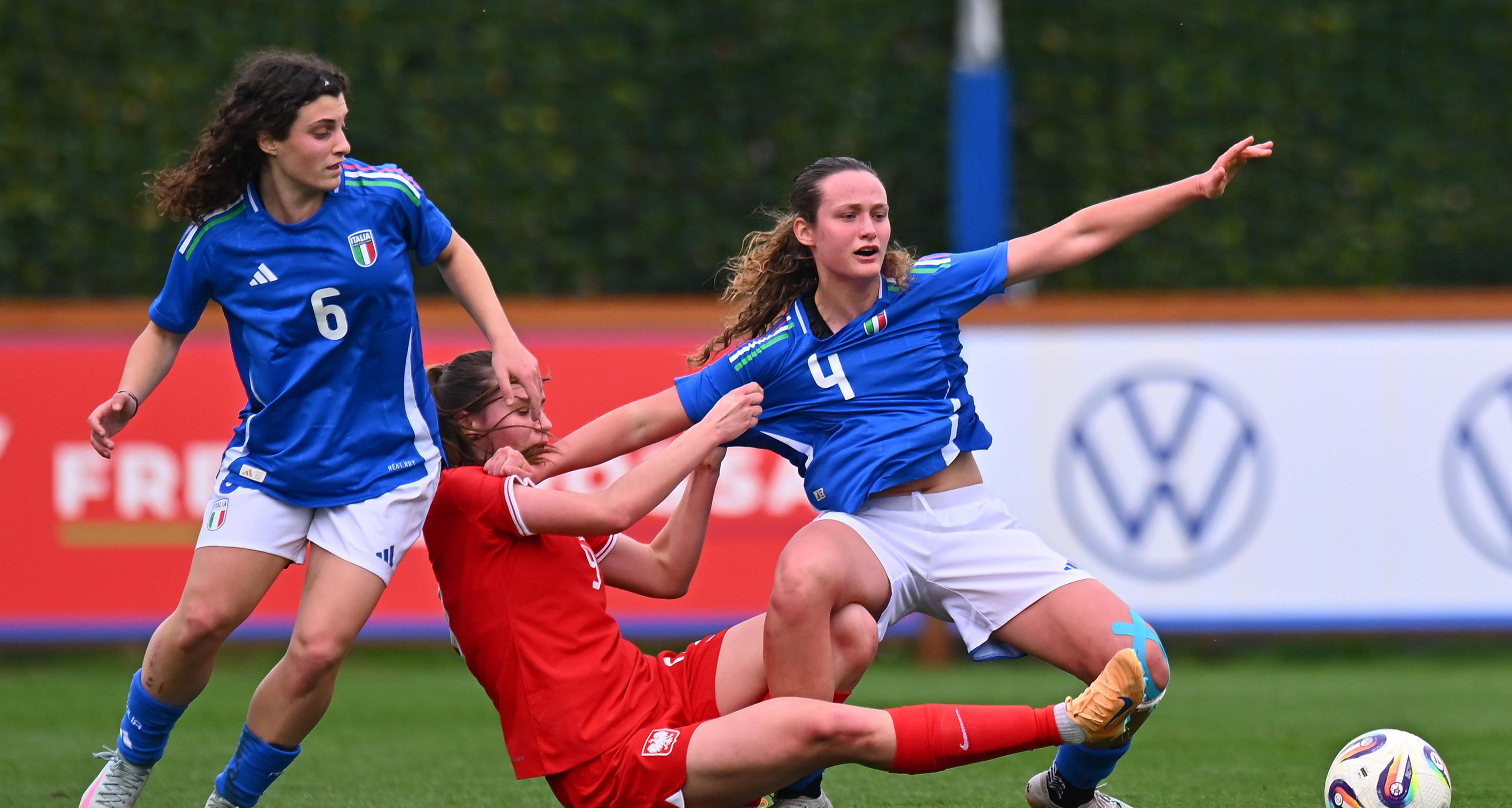 Sulla strada per il Mondiale Under 20: le ragazze classe 2006 pareggiano 0-0 in amichevole con la Polonia