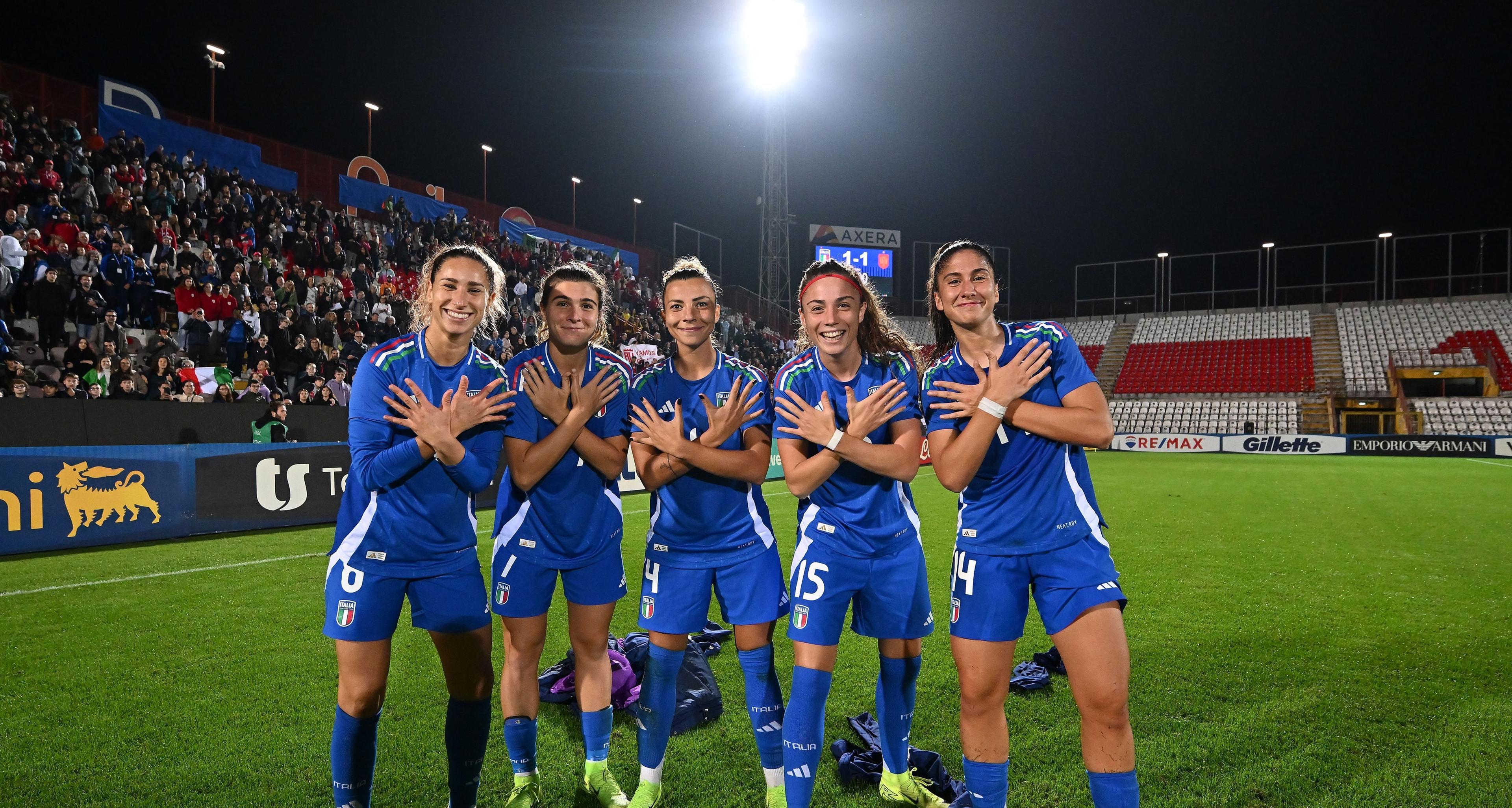 Le Azzurre pronte a ripartire: l’entusiasmo di Vicenza per affrontare la sfida con la Danimarca