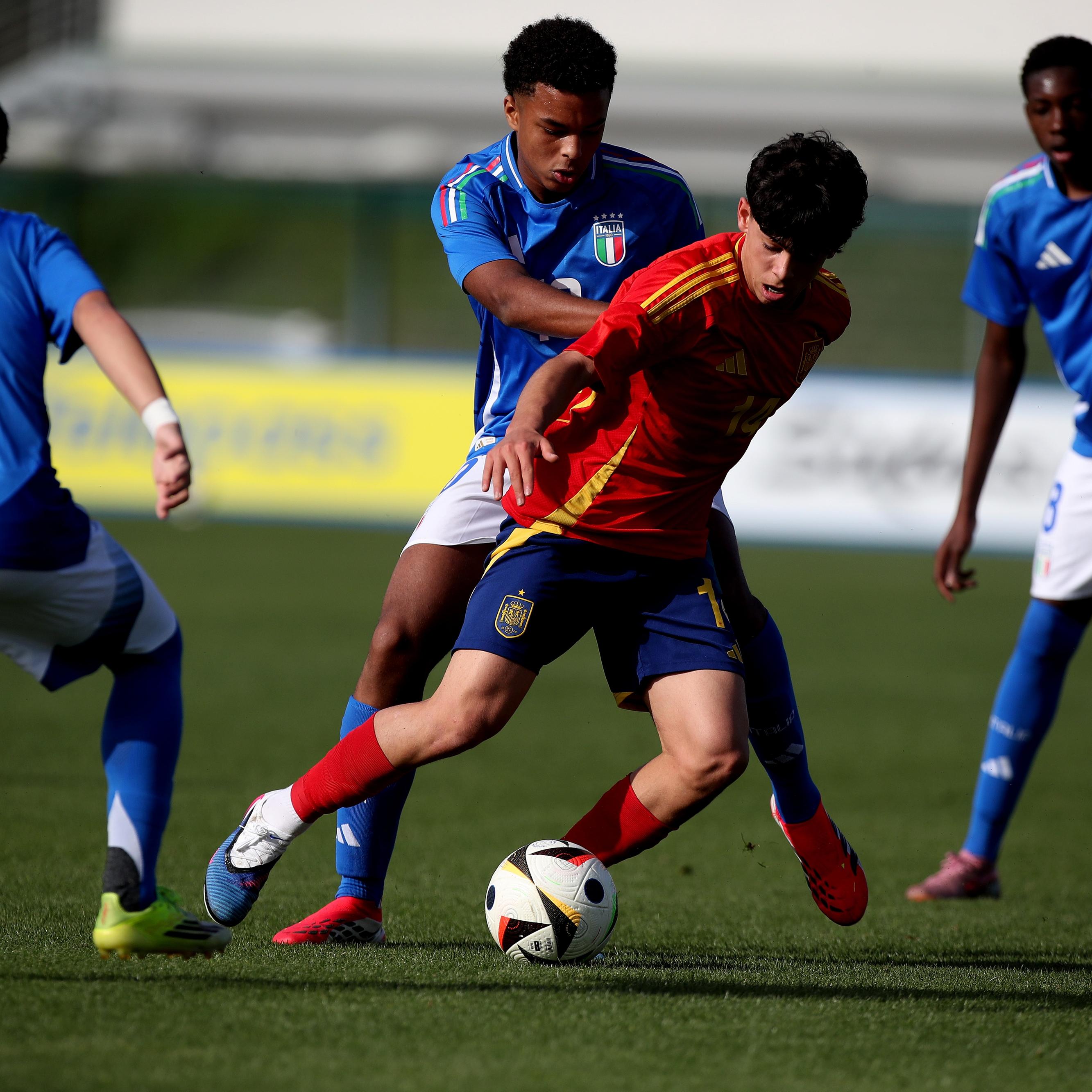 Azzurrini ko a Riano: 3-1 per la Spagna nel secondo test. Battisti: “Sconfitta immeritata”