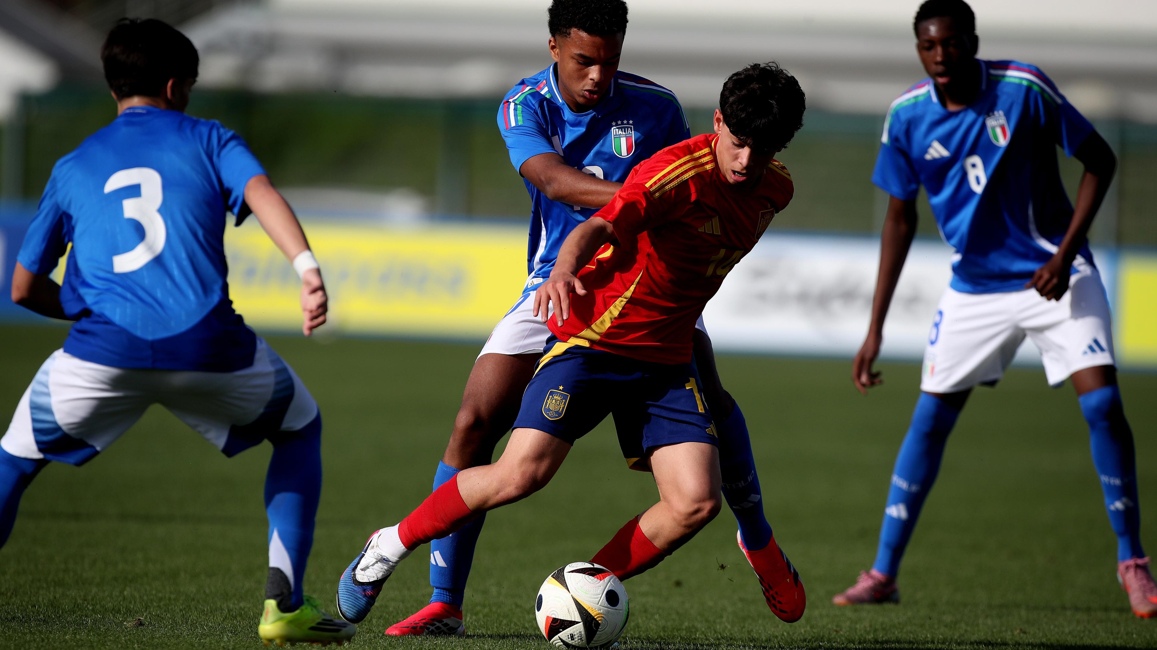 Azzurrini ko a Riano: 3-1 per la Spagna nel secondo test. Battisti: “Sconfitta immeritata”