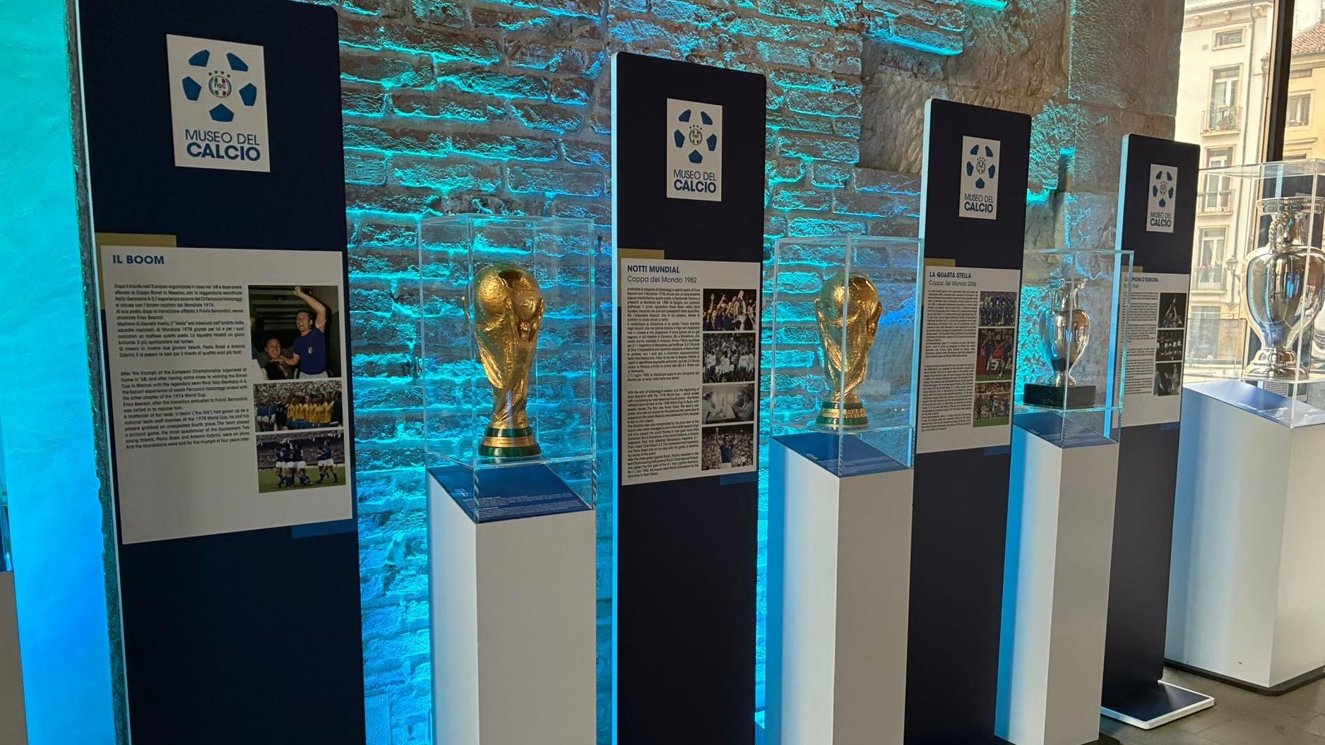 Vicenza si tinge di ‘Sfumature d’Azzurro’: inaugurata la mostra del Museo del Calcio che racconta la storia delle Nazionali italiane