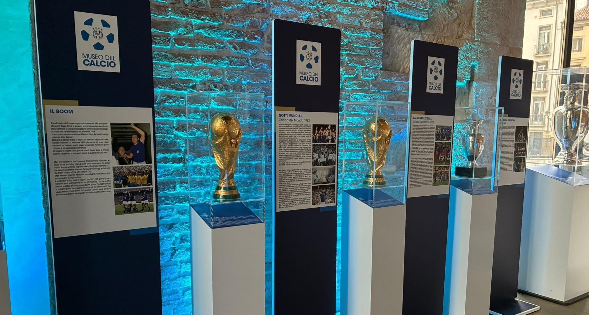 Vicenza si tinge di ‘Sfumature d’Azzurro’: inaugurata la mostra del Museo del Calcio che racconta la storia delle Nazionali italiane