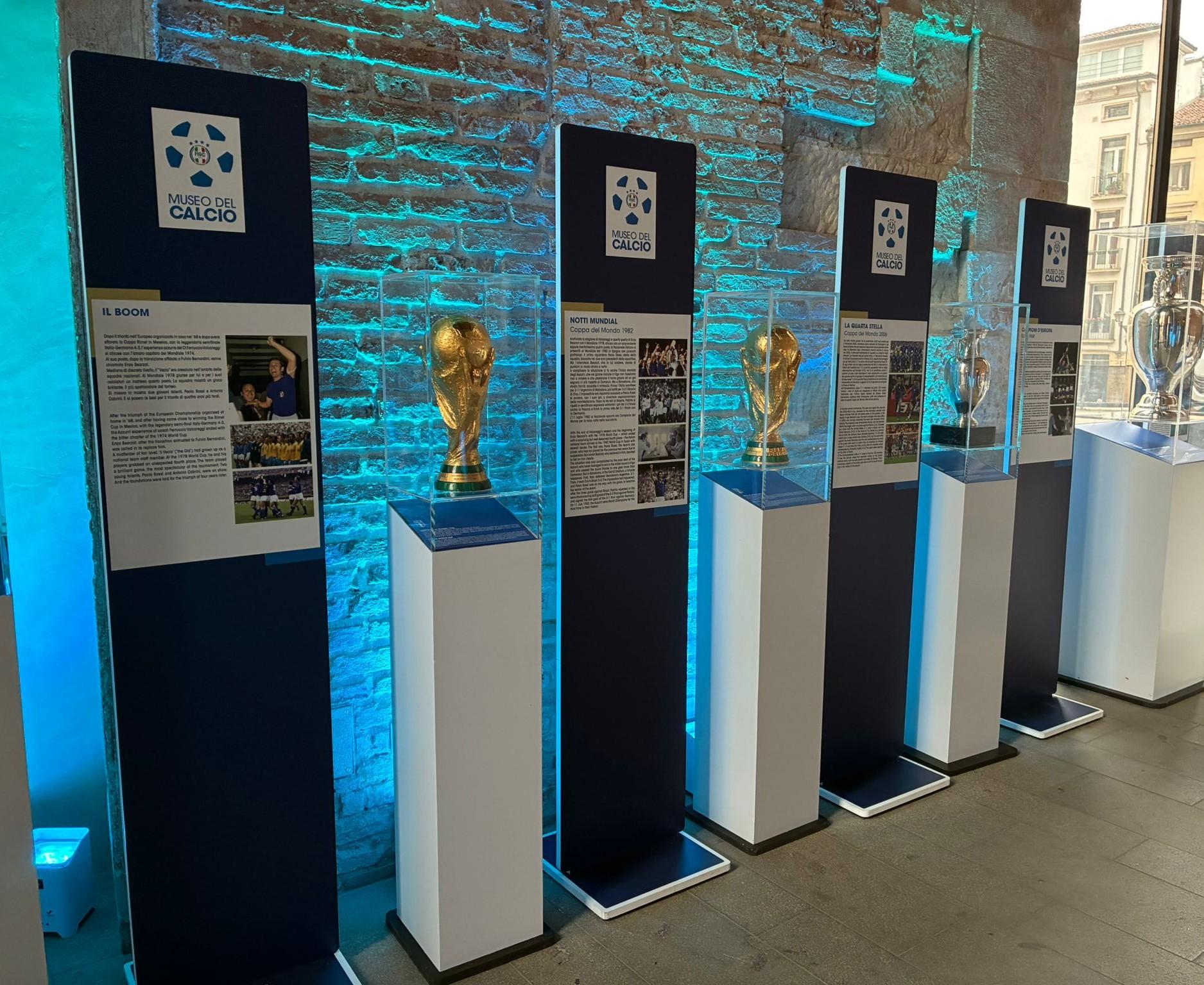 Vicenza si tinge di ‘Sfumature d’Azzurro’: inaugurata la mostra del Museo del Calcio che racconta la storia delle Nazionali italiane