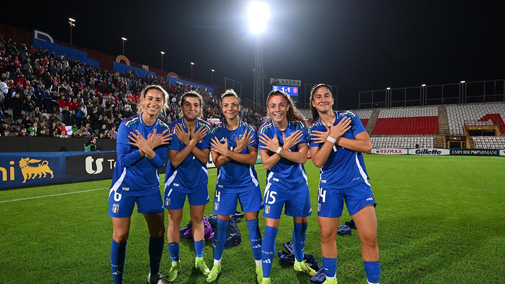The Azzurre ready to get back on track: Vicenza’s enthusiasm ahead of the clash against Denmark