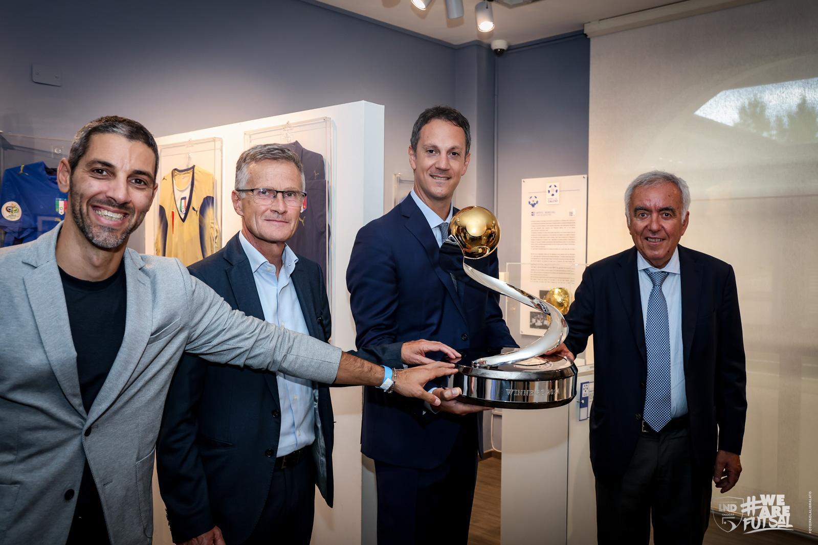 More Futsal at the Museo del Calcio: collection enriched with the 2014 European trophy