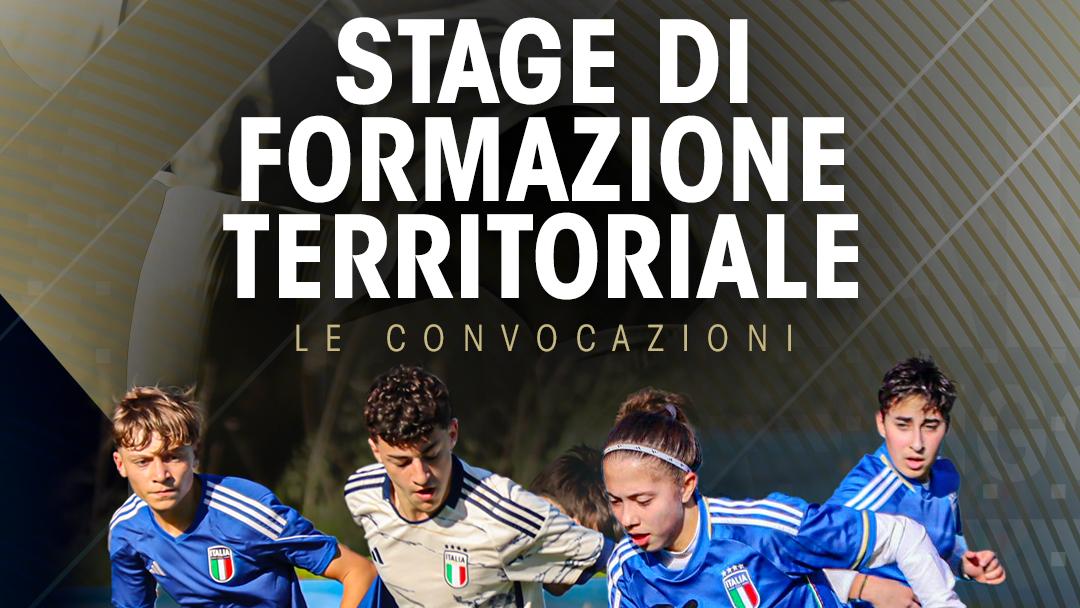 Stage di formazione territoriale: convocazioni per lunedì 16\u00A0marzo 2026