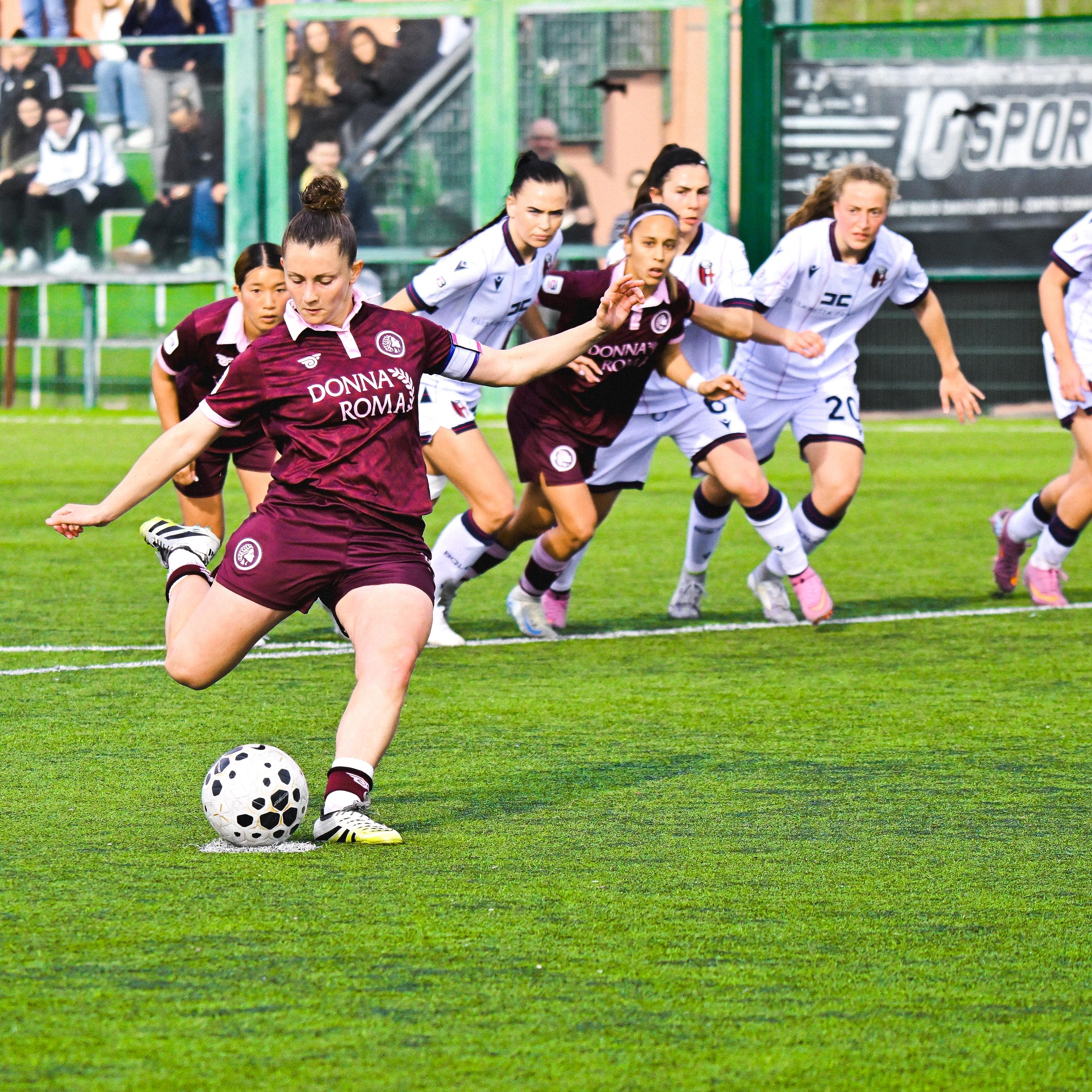 Tris Donna Roma! La Res batte 3-0 il Bologna e lo aggancia al quarto posto