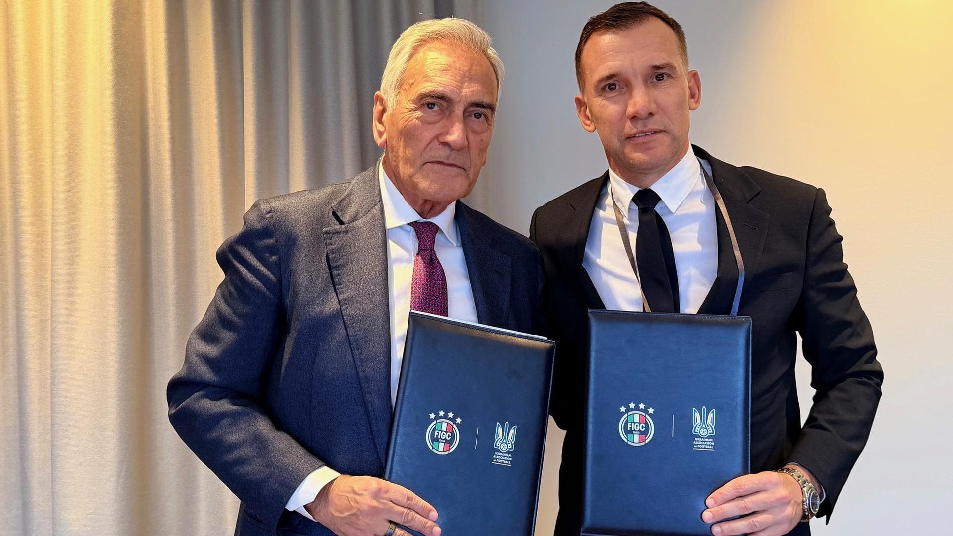 The Italian and Ukrainian Federations renew their partnership