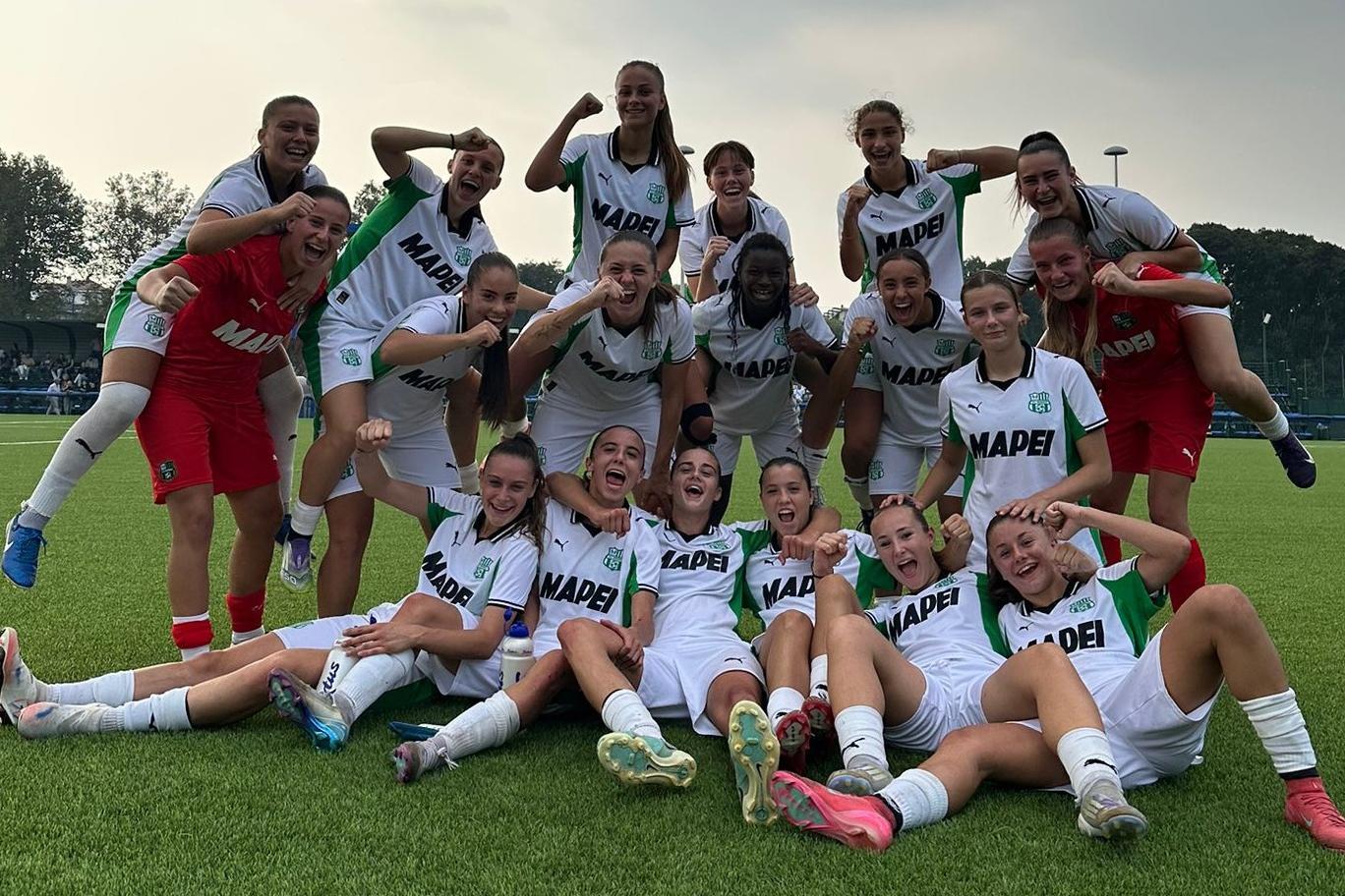 Il Sassuolo vola in vetta: neroverdi prime dopo il 4-0 al Cesena e il rinvio di Juve-Milan
