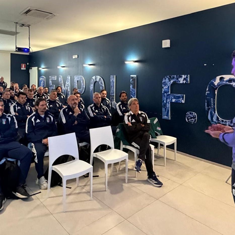 Gli allievi del corso UEFA A all’Empoli: una giornata di stage con la squadra Primavera