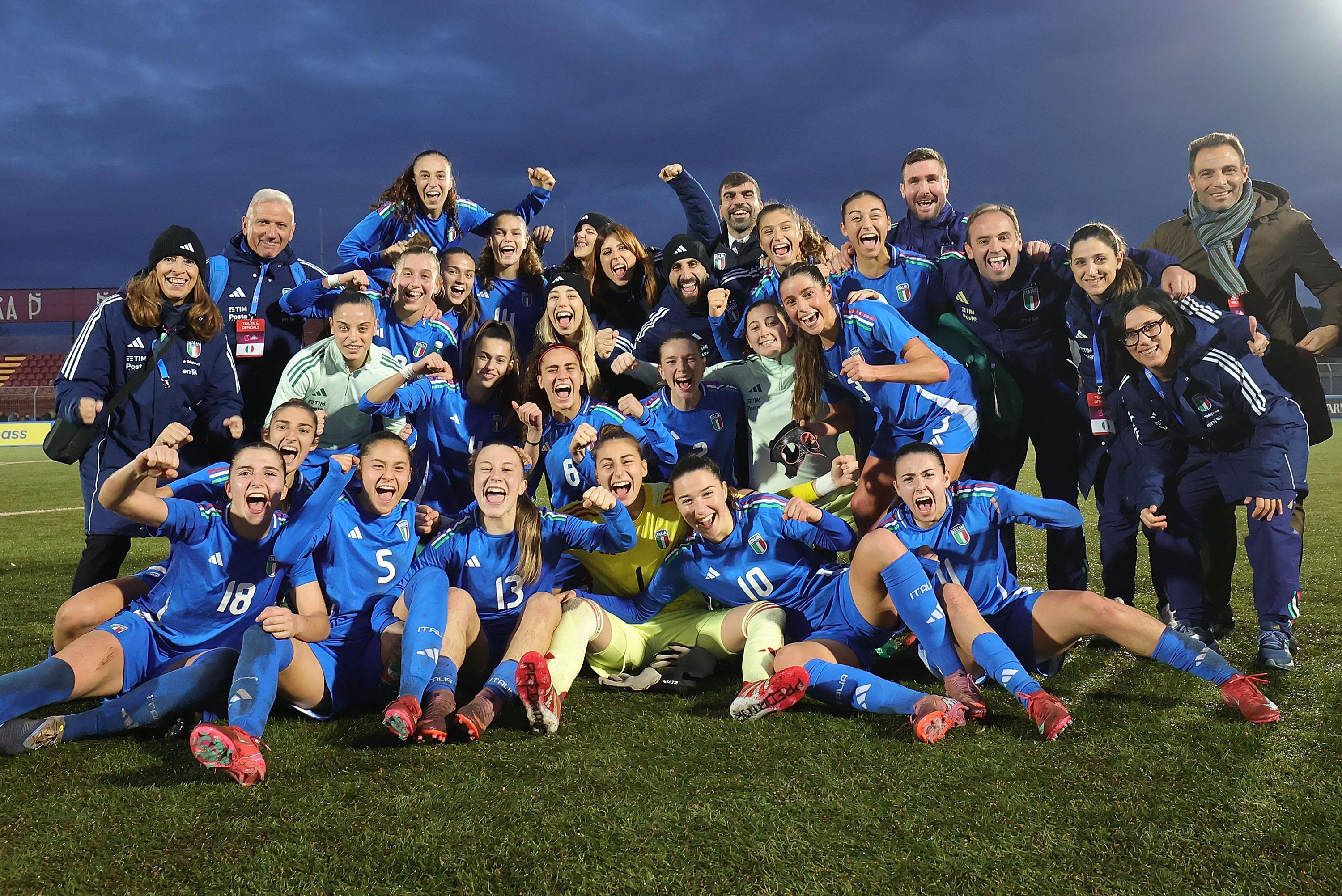 Il Round 2 di qualificazione all’Europeo si avvicina: Matteucci convoca 24 Azzurrine per il raduno di Novarello