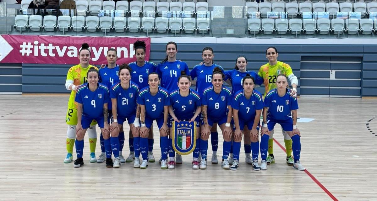 Le Azzurre sorridono: 9-0 all’Ungheria nel primo test di Budapest. Salvatore: “Brave tutte, si respira entusiasmo”