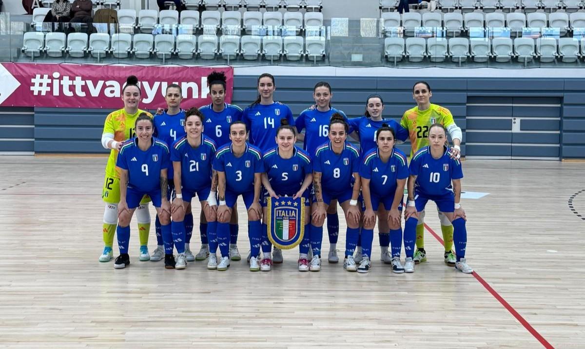 Le Azzurre sorridono: 9-0 all’Ungheria nel primo test di Budapest. Salvatore: “Brave tutte, si respira entusiasmo”