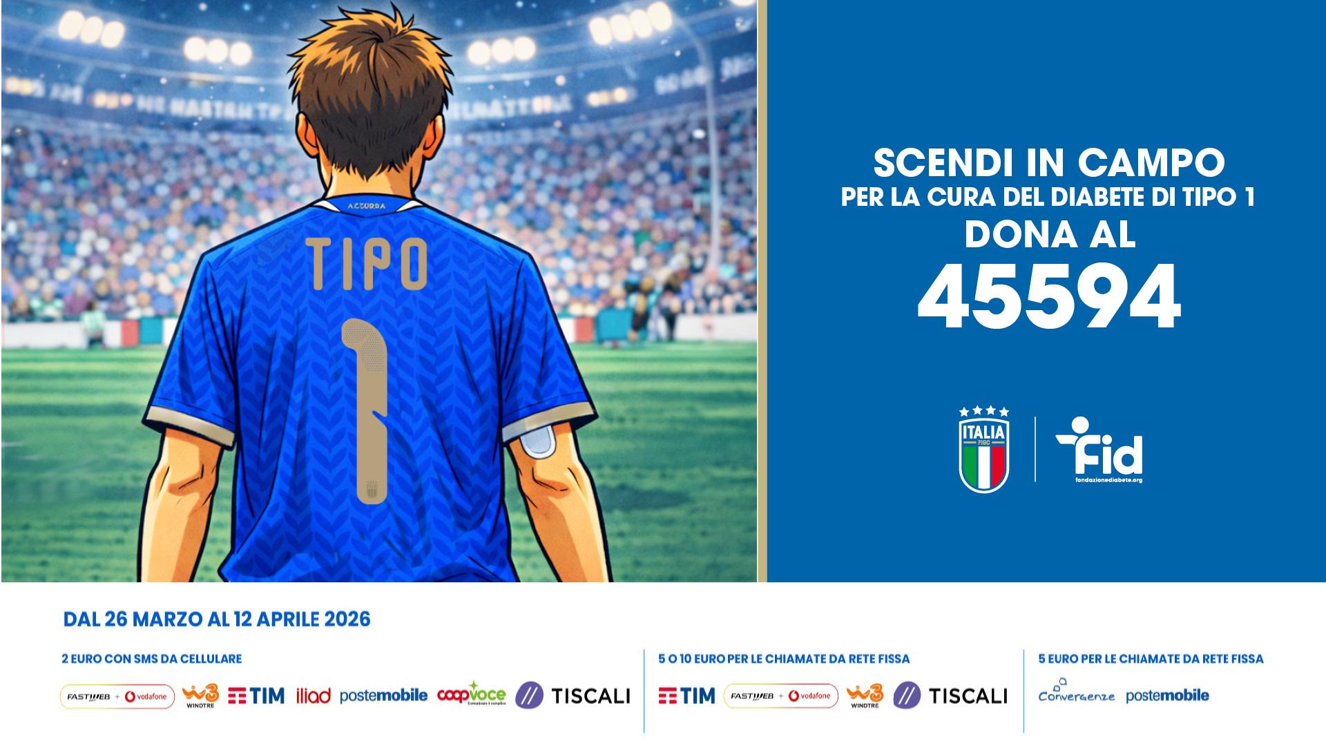 Calcio e solidarietà: Fondazione Italiana Diabete e FIGC insieme per la ricerca di una cura al diabete di tipo 1