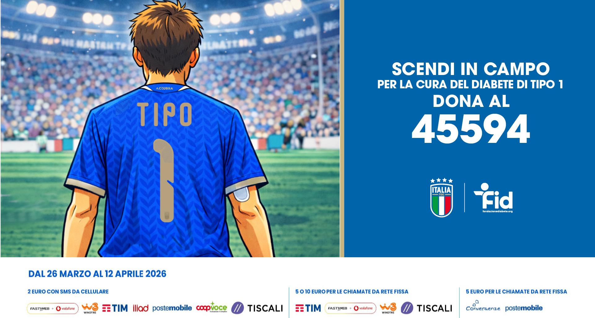 Calcio e solidarietà: Fondazione Italiana Diabete e FIGC insieme per la ricerca di una cura al diabete di tipo 1