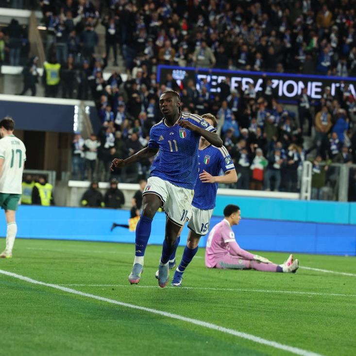 Play-off mondiali: l’Italia supera l’Irlanda del Nord con i gol di Tonali e Kean, martedì a Zenica la finale con la Bosnia ed Erzegovina
