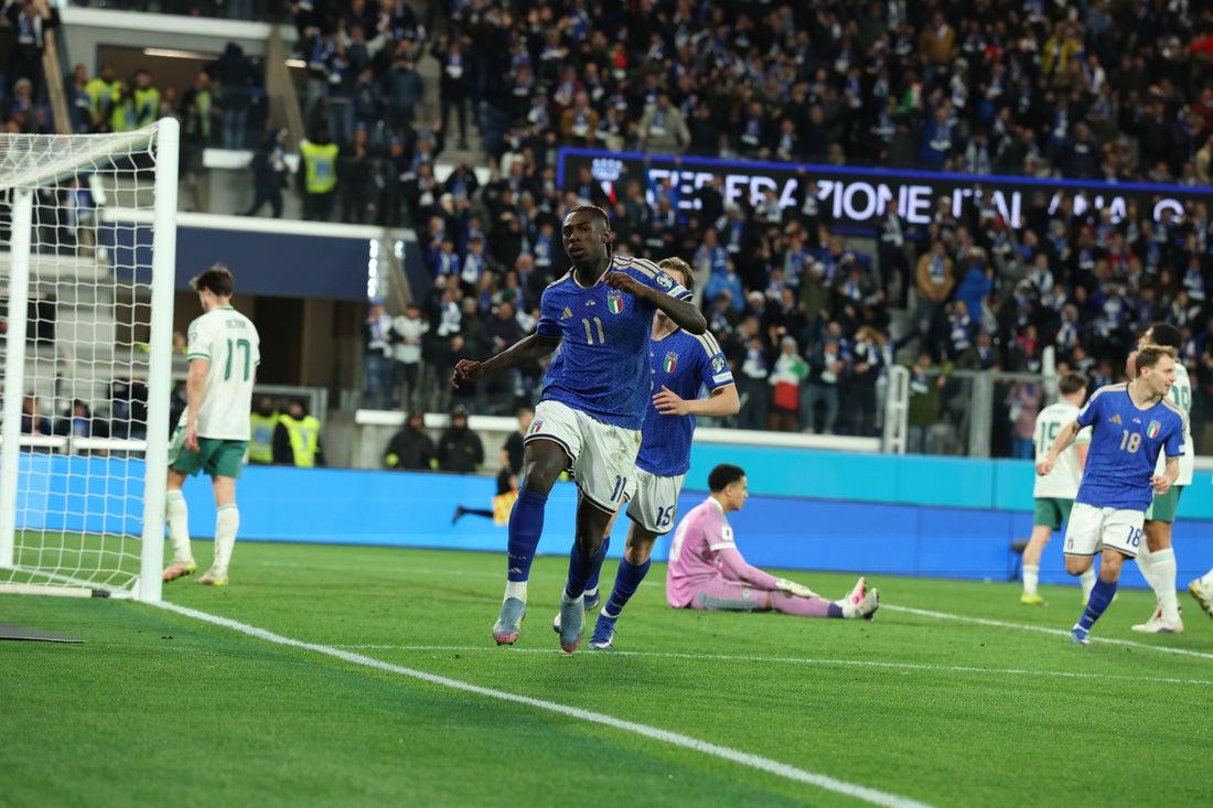 Play-off mondiali: l’Italia supera l’Irlanda del Nord con i gol di Tonali e Kean, martedì a Zenica la finale con la Bosnia ed Erzegovina